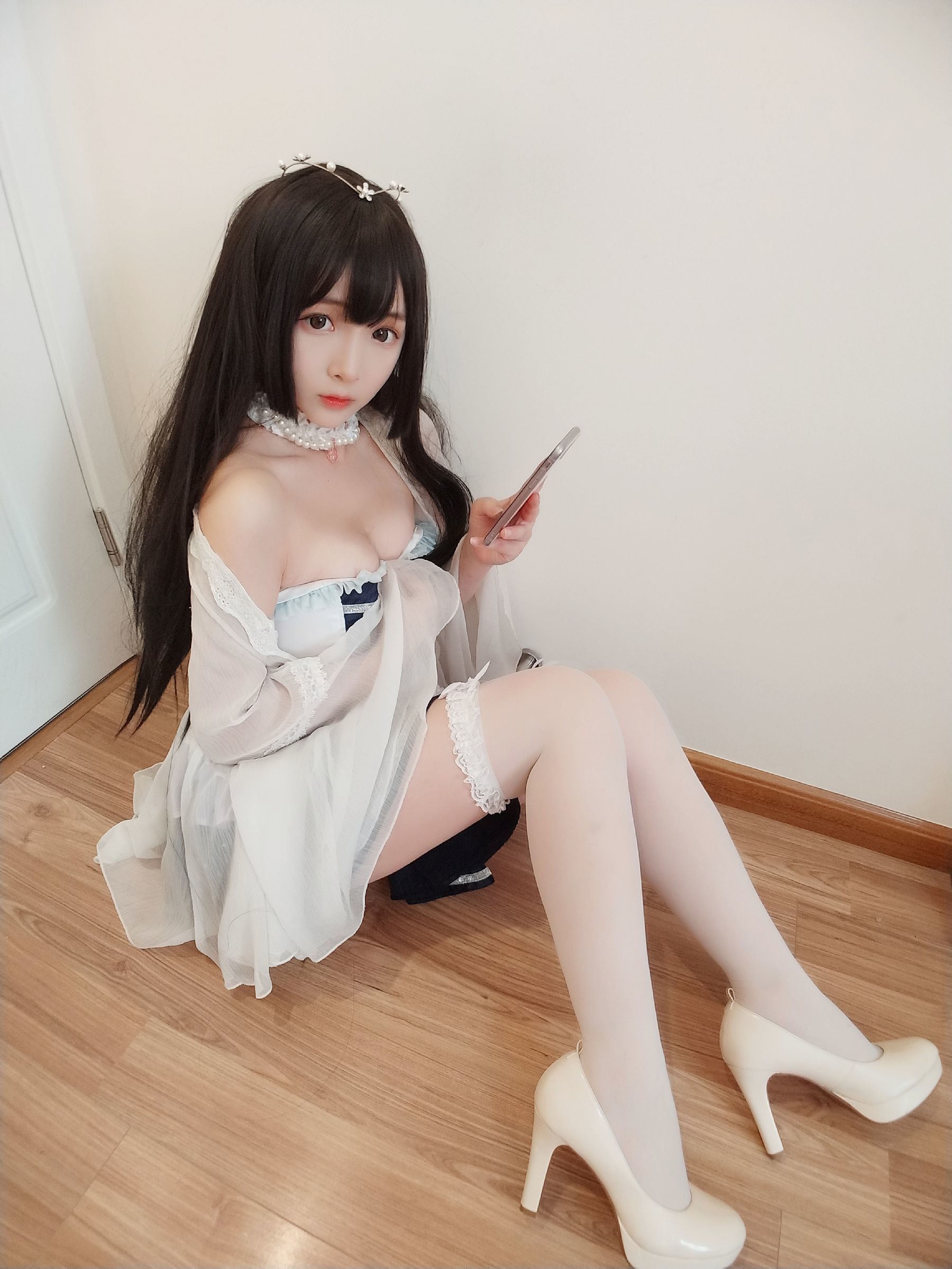 图片[1] - 古川kagura 白丝 [44P] - 机器猫次元 - 机器猫次元