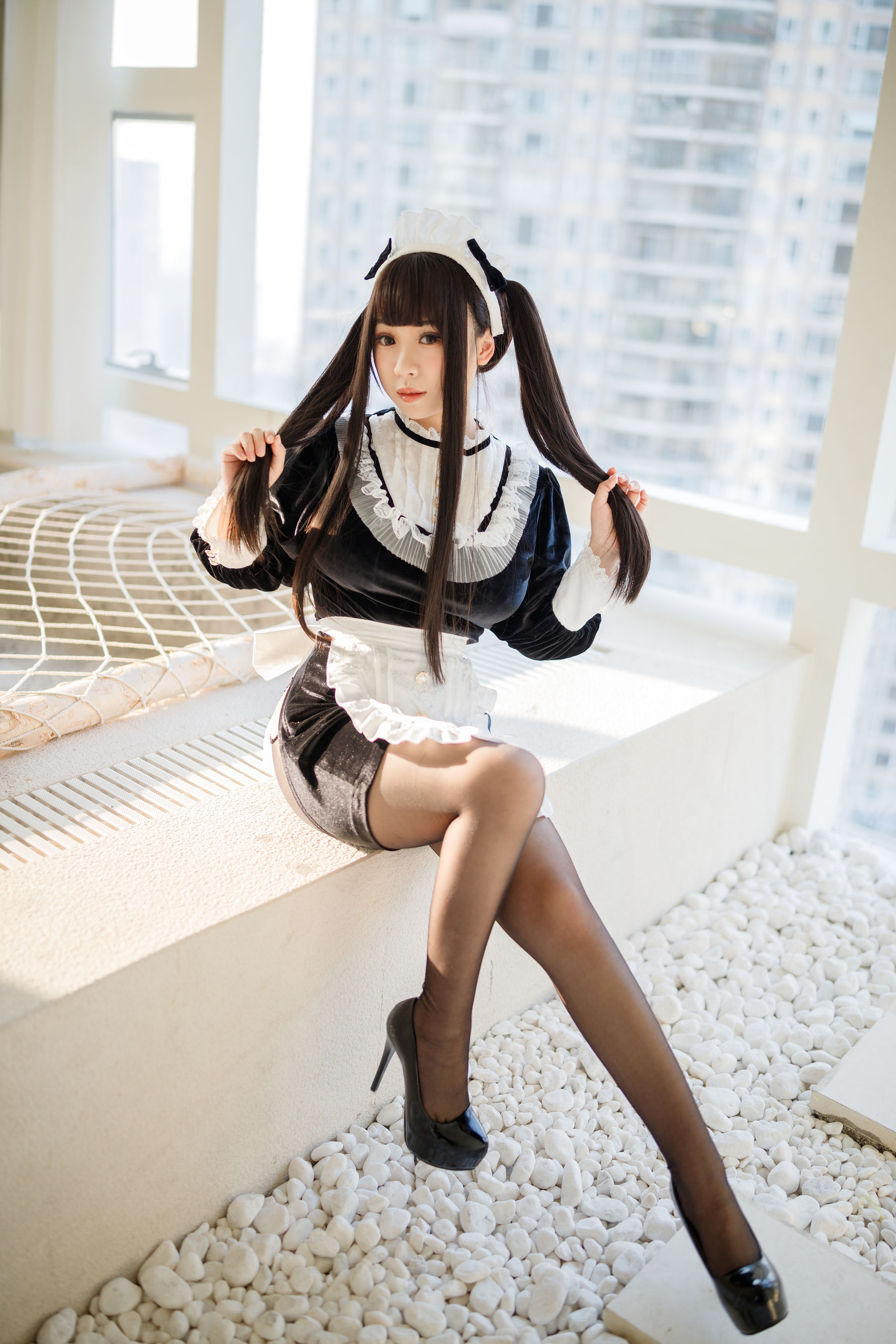 图片[1] - 胡桃猫Kurumineko - 更衣女仆 [71P] - 机器猫次元 - 机器猫次元