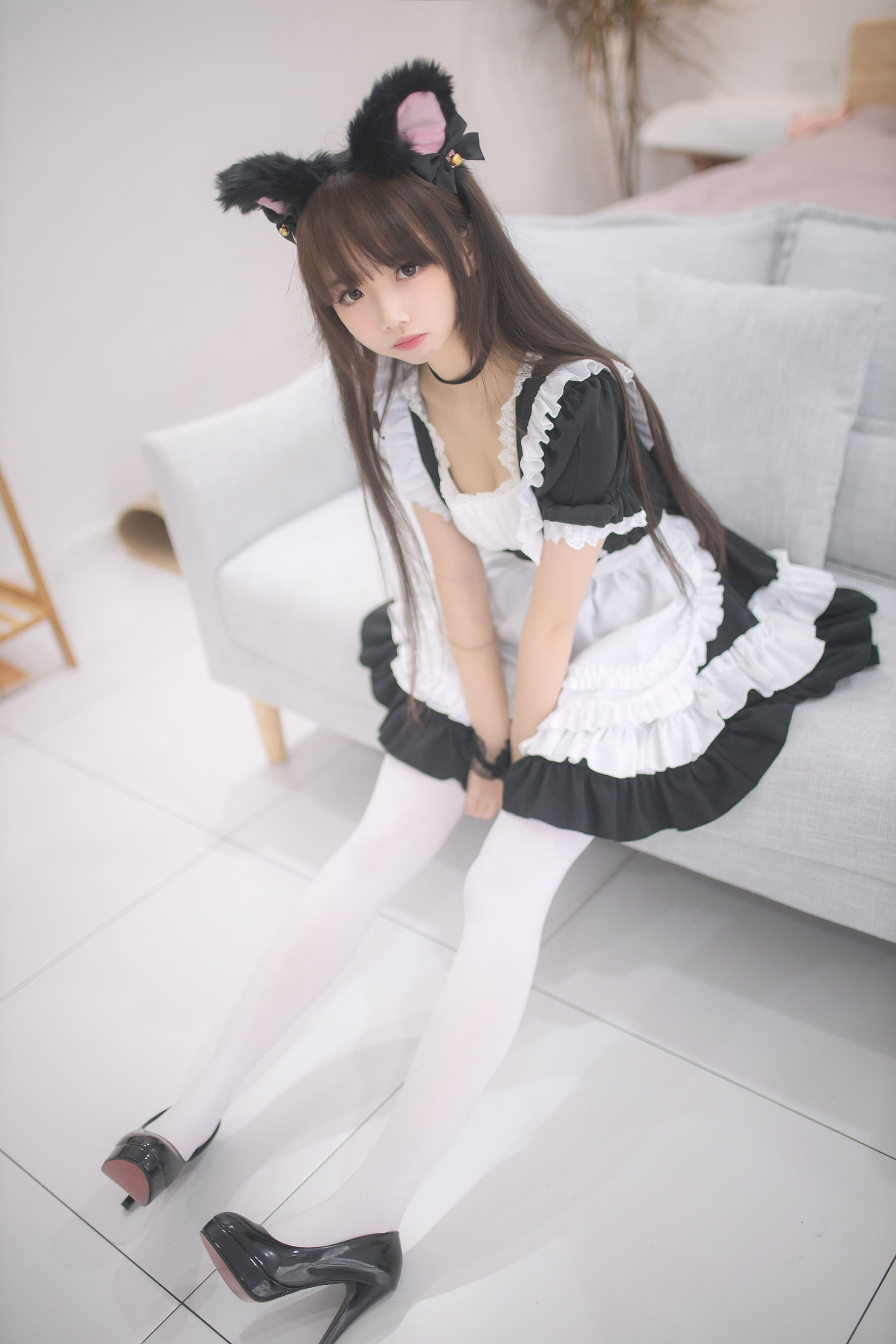 图片[3] - 雪琪 白丝女仆 [30P] - 机器猫次元 - 机器猫次元