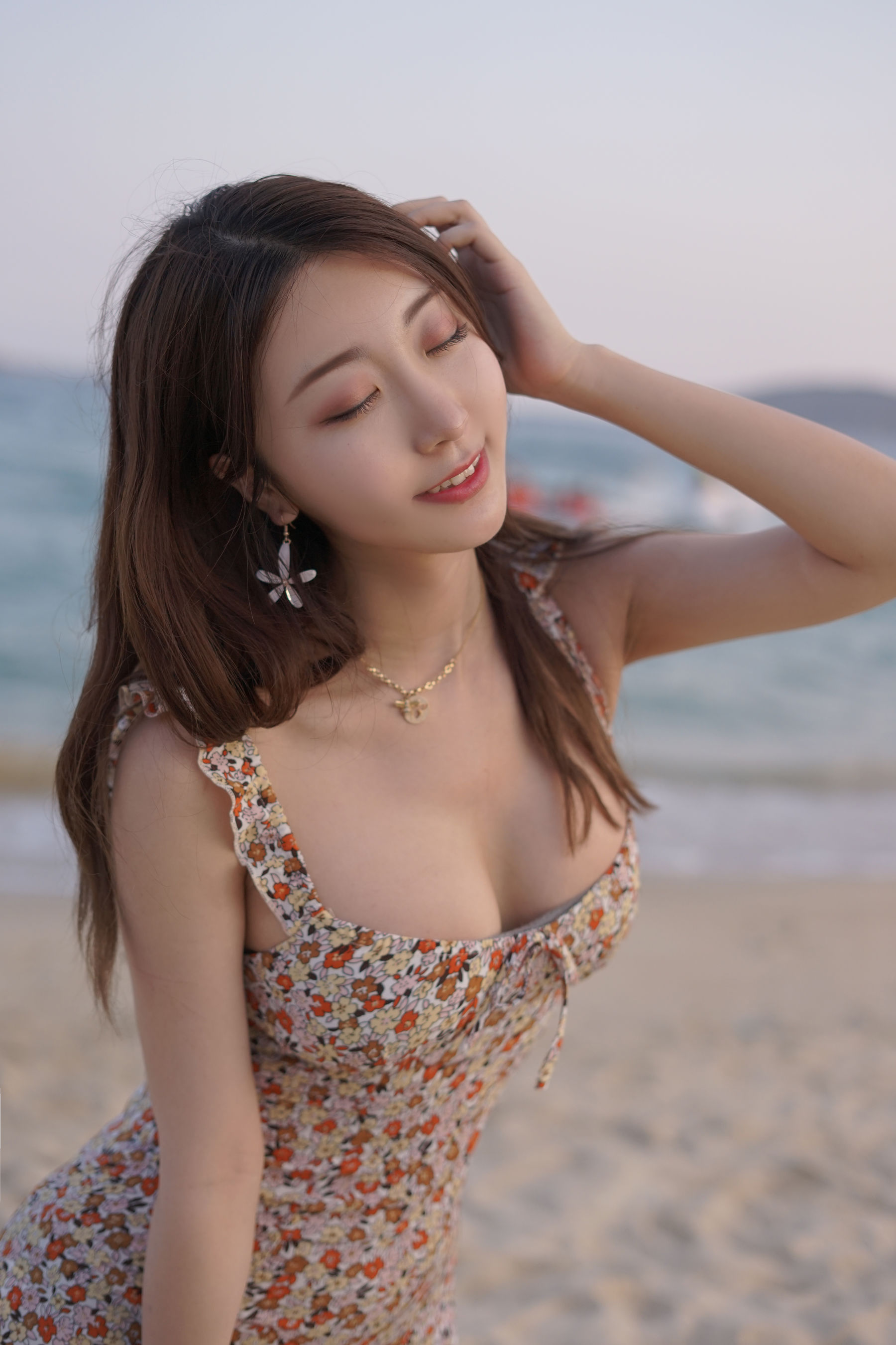 图片[6] - 黑川 - 海岛之旅 碎花连衣裙 [19P] - 机器猫次元 - 机器猫次元