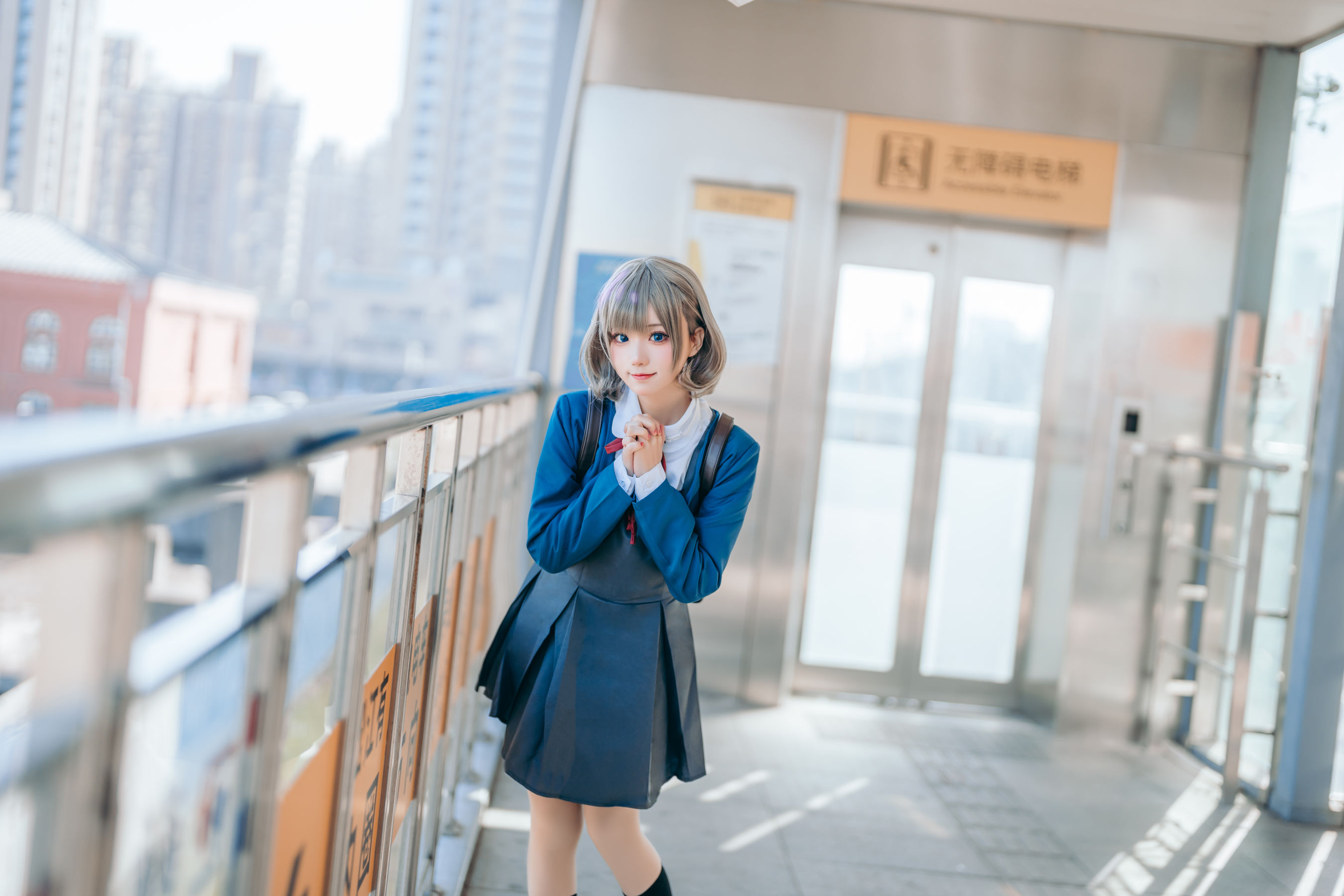 图片[2] - 花柒Hana - 唐可可校服 [15P] - 机器猫次元 - 机器猫次元