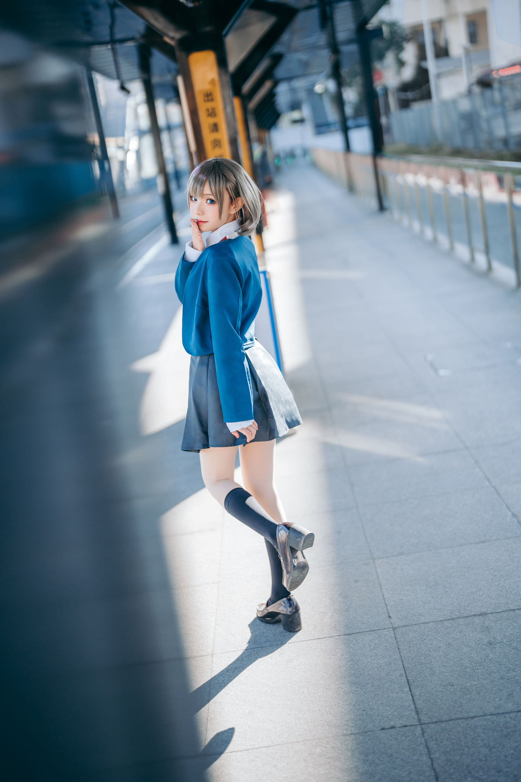 图片[8] - 花柒Hana - 唐可可校服 [15P] - 机器猫次元 - 机器猫次元