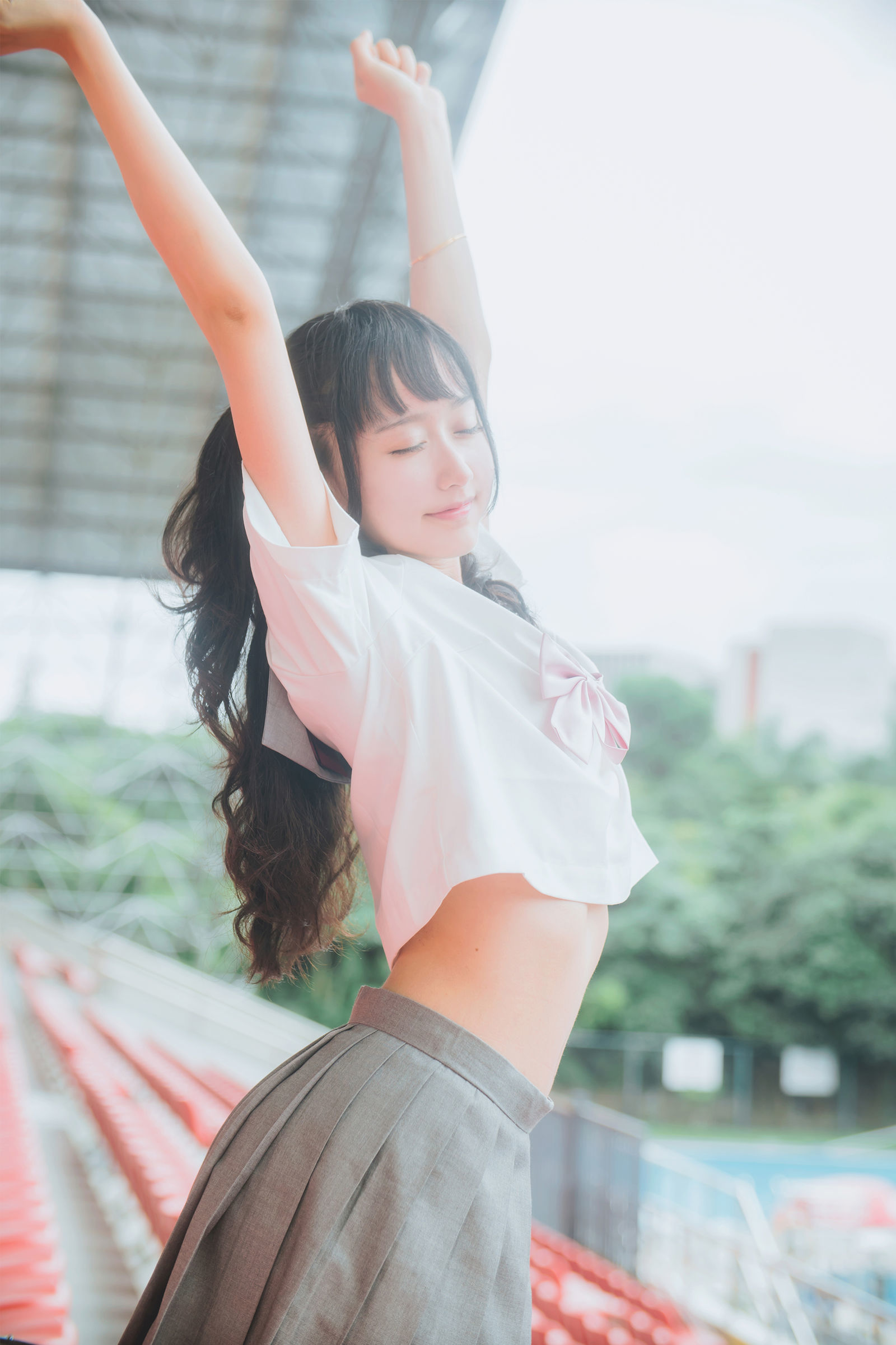 图片[1] - 木绵绵OwO - 灰色JK制服 [38P] - 机器猫次元 - 机器猫次元