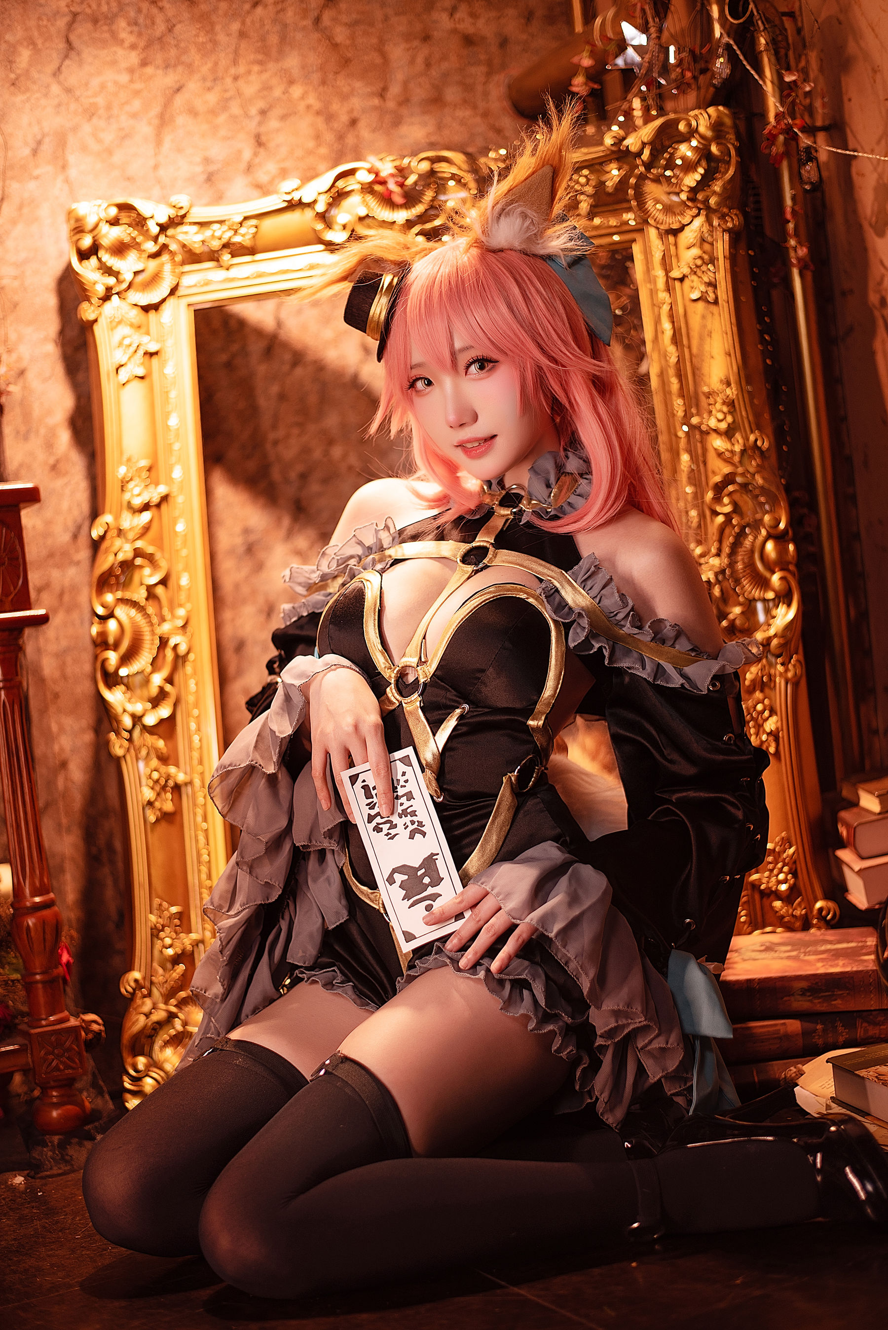图片[7] - 瓜希酱 - 玉藻前 漆黑魔术服 [20P] - 机器猫次元 - 机器猫次元