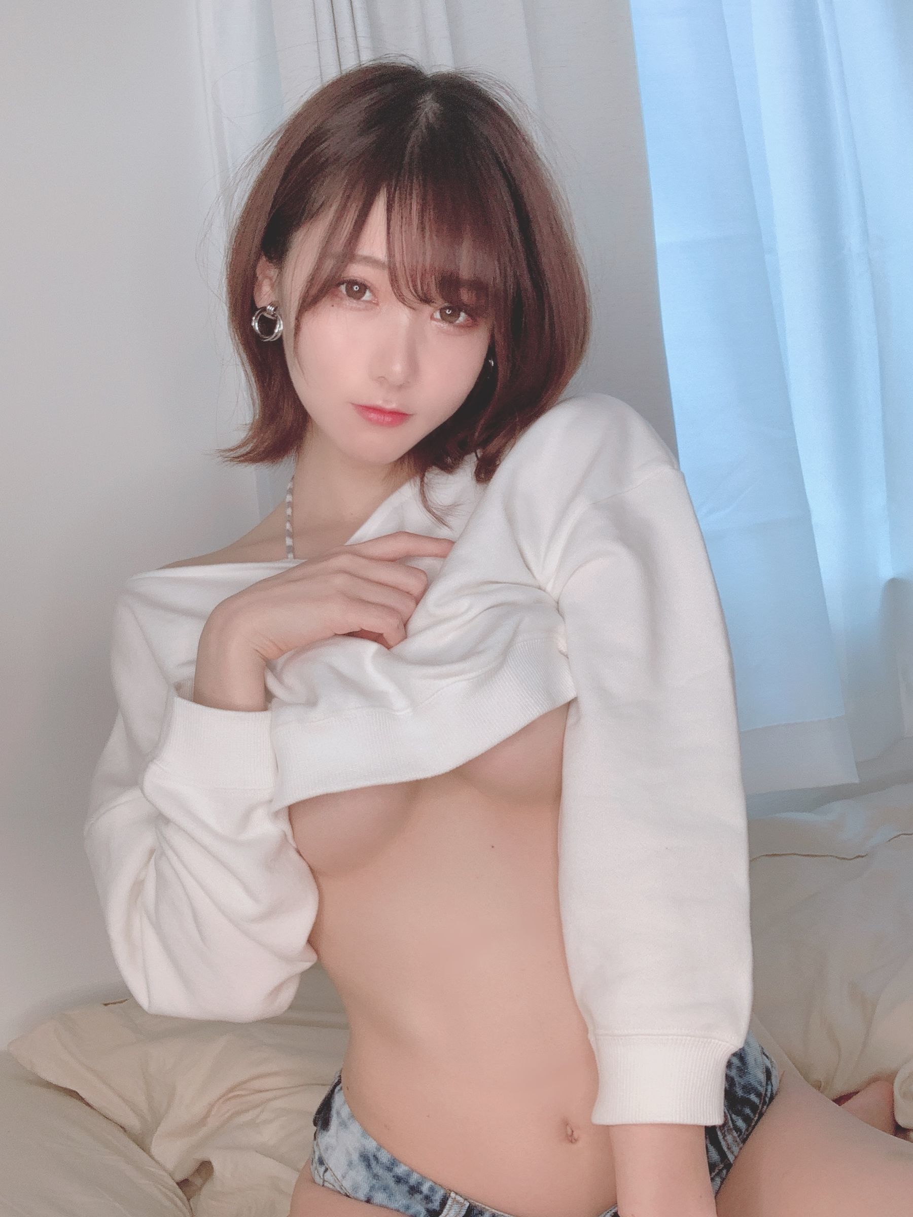 图片[5] - けんけん[fantia] 2020.05 ショート丈スウェット×スポブラ [10P] - 机器猫次元 - 机器猫次元