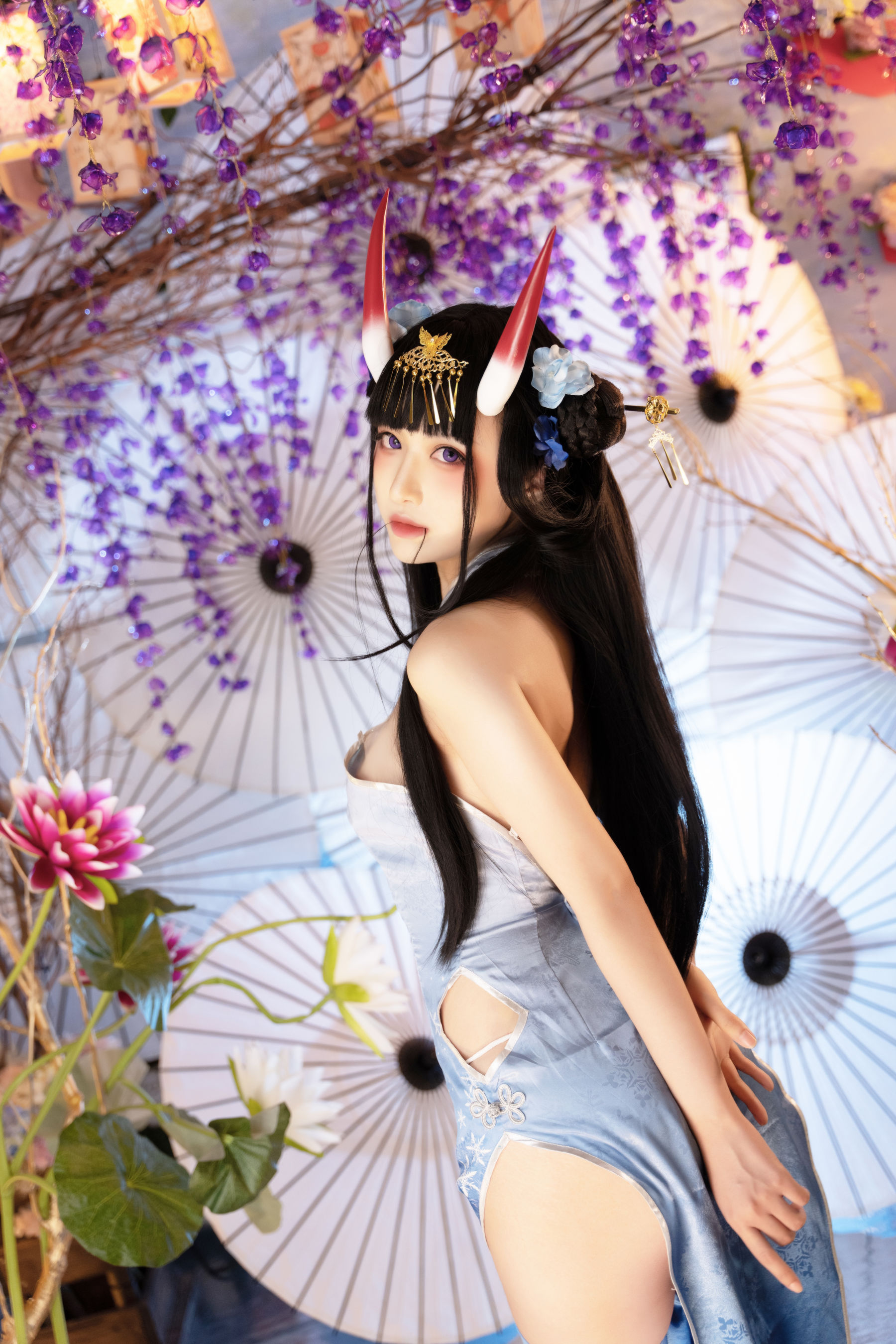 图片[1] - Shika小鹿鹿 - 能代旗袍 [16P] - 机器猫次元 - 机器猫次元