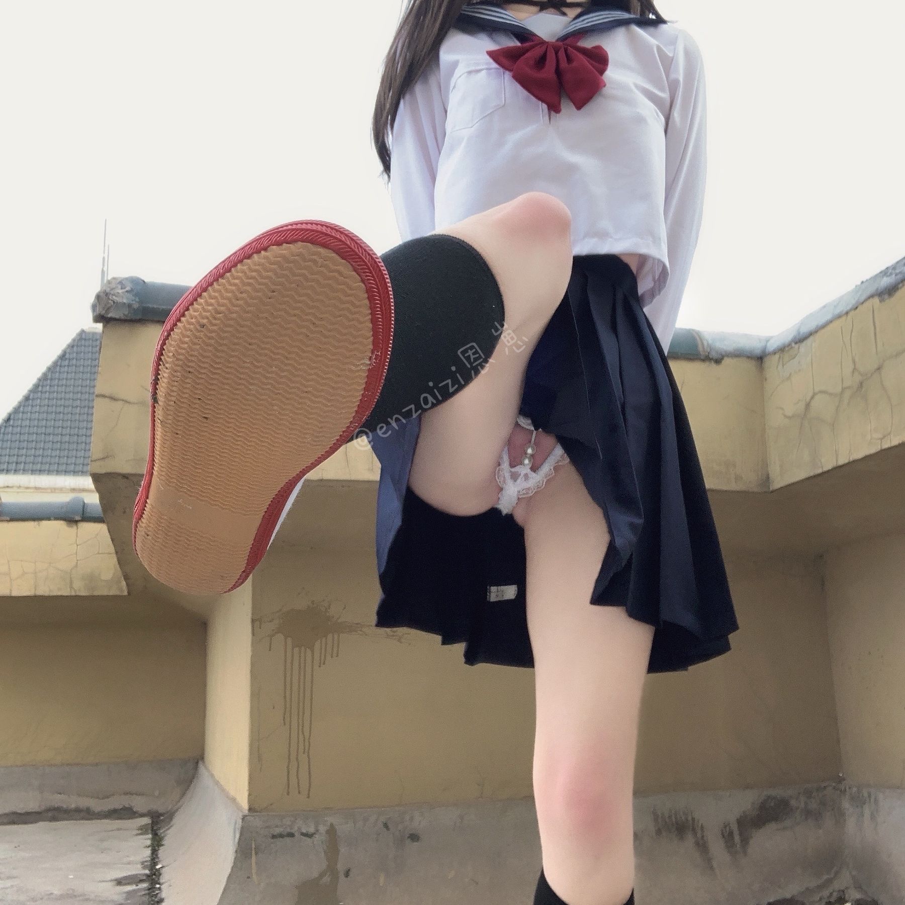 图片[7] - 恩崽 - 天台水手服 [123P] - 机器猫次元 - 机器猫次元