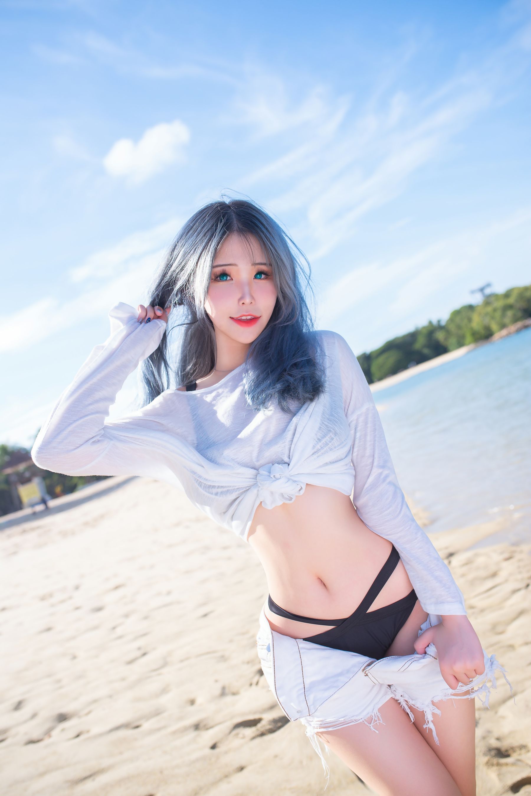 图片[8] - 花リリ - Beach lily [40P] - 机器猫次元 - 机器猫次元