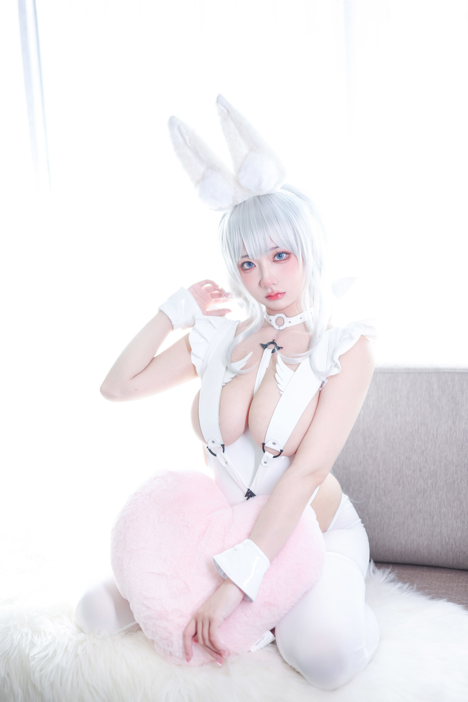 图片[2] - wendydydydy_酱油 - 恶毒 懒懒的白兔 [19P] - 机器猫次元 - 机器猫次元