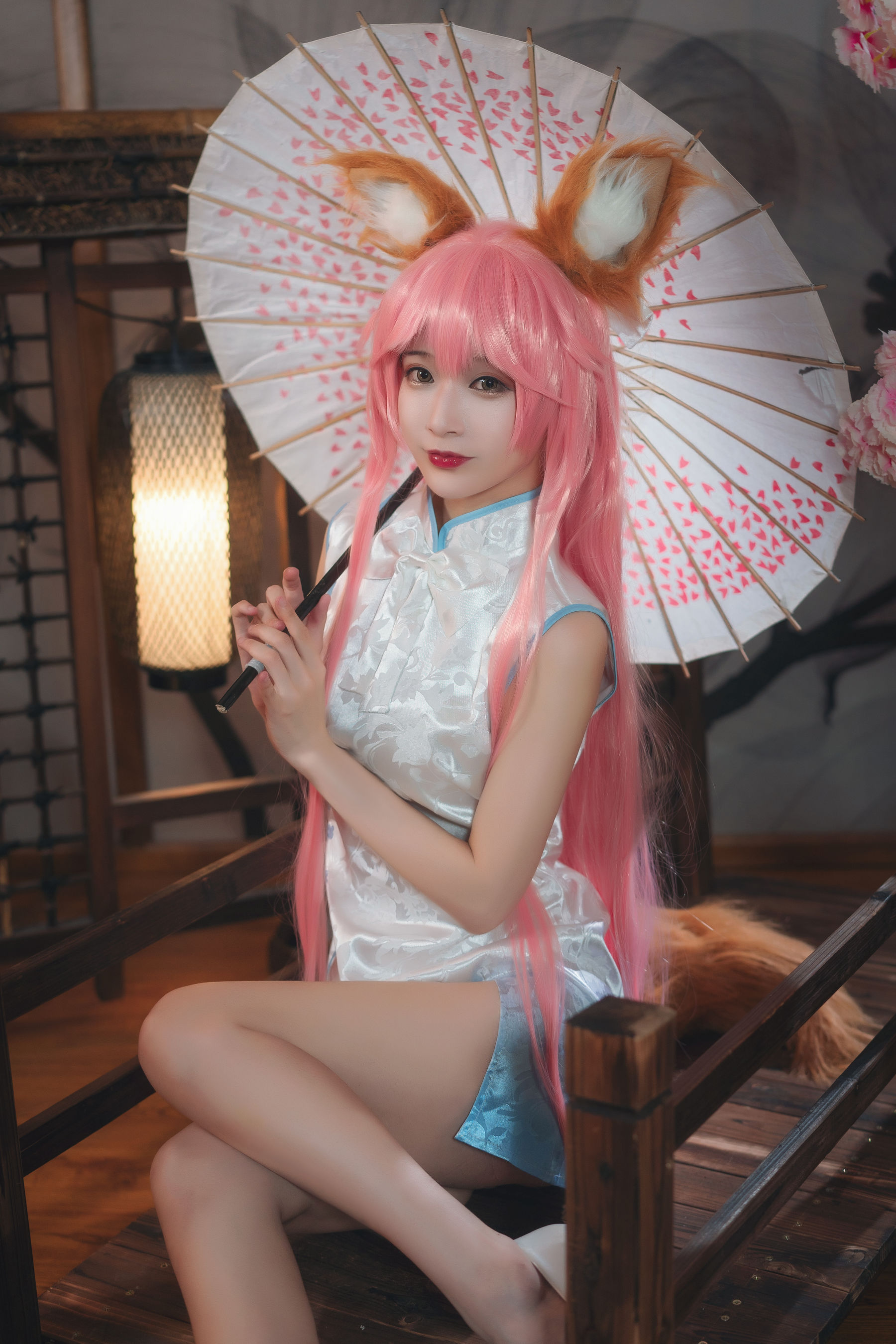 图片[6] - 铁板烧鬼舞w - 玉藻前 旗袍 [20P] - 机器猫次元 - 机器猫次元