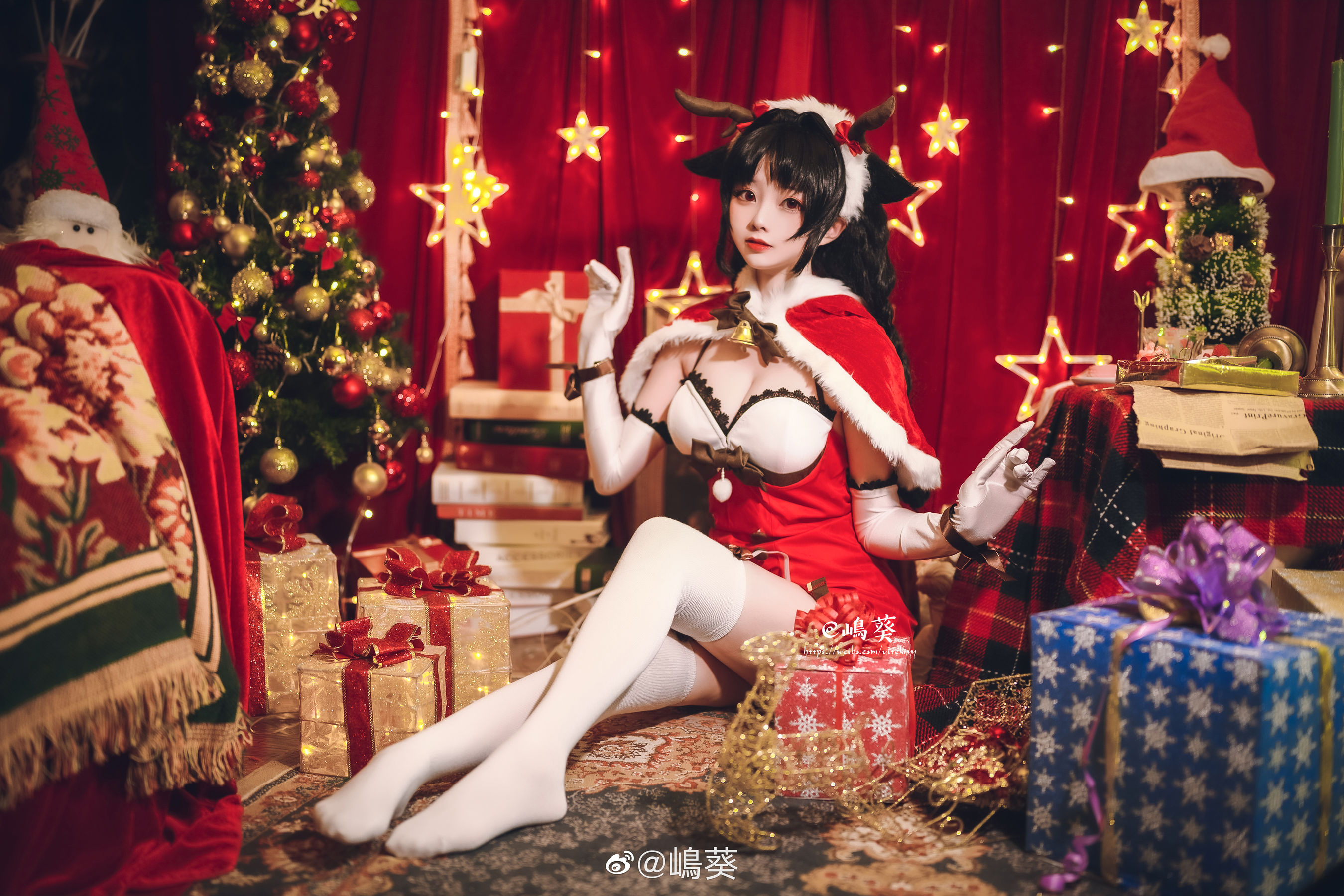 图片[5] - 嶋葵 碧蓝航线 大潮 驯鹿与圣诞礼物 [12P] - 机器猫次元 - 机器猫次元