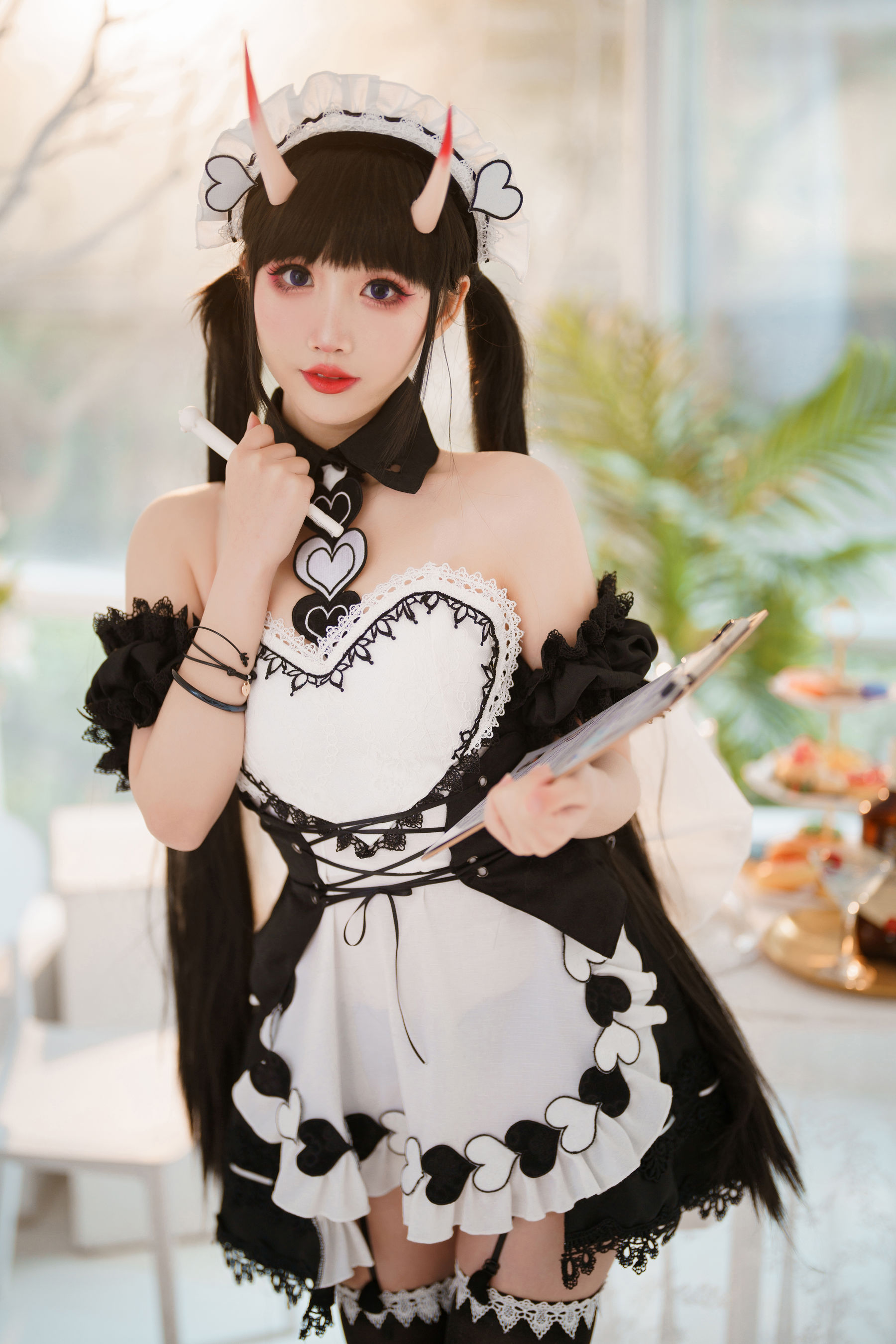 图片[1] - 面饼仙儿 能代女仆 [30P] - 机器猫次元 - 机器猫次元