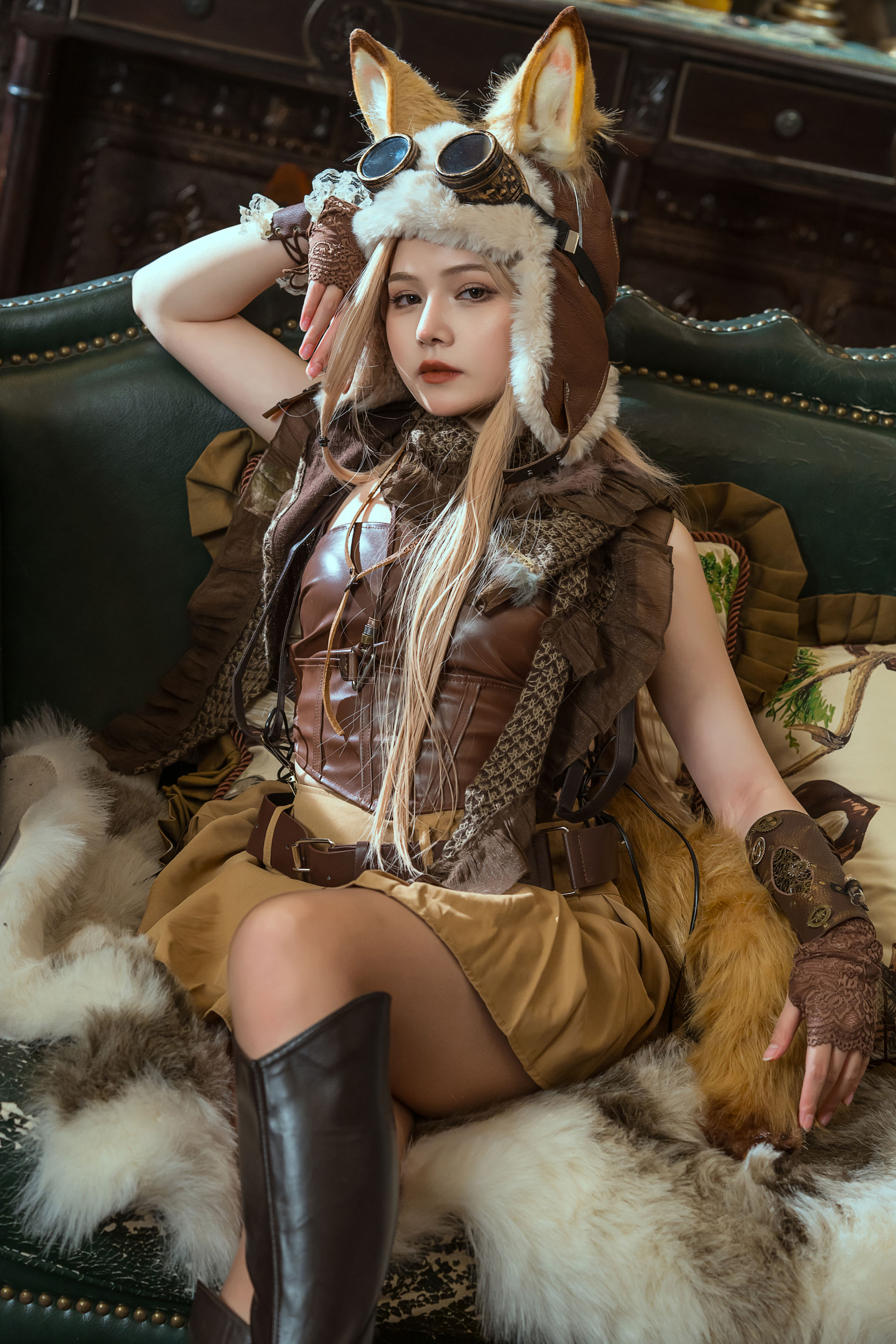 图片[1] - 七月喵子 - 幻想兽娘集月食 波克塔耶子 [24P] - 机器猫次元 - 机器猫次元