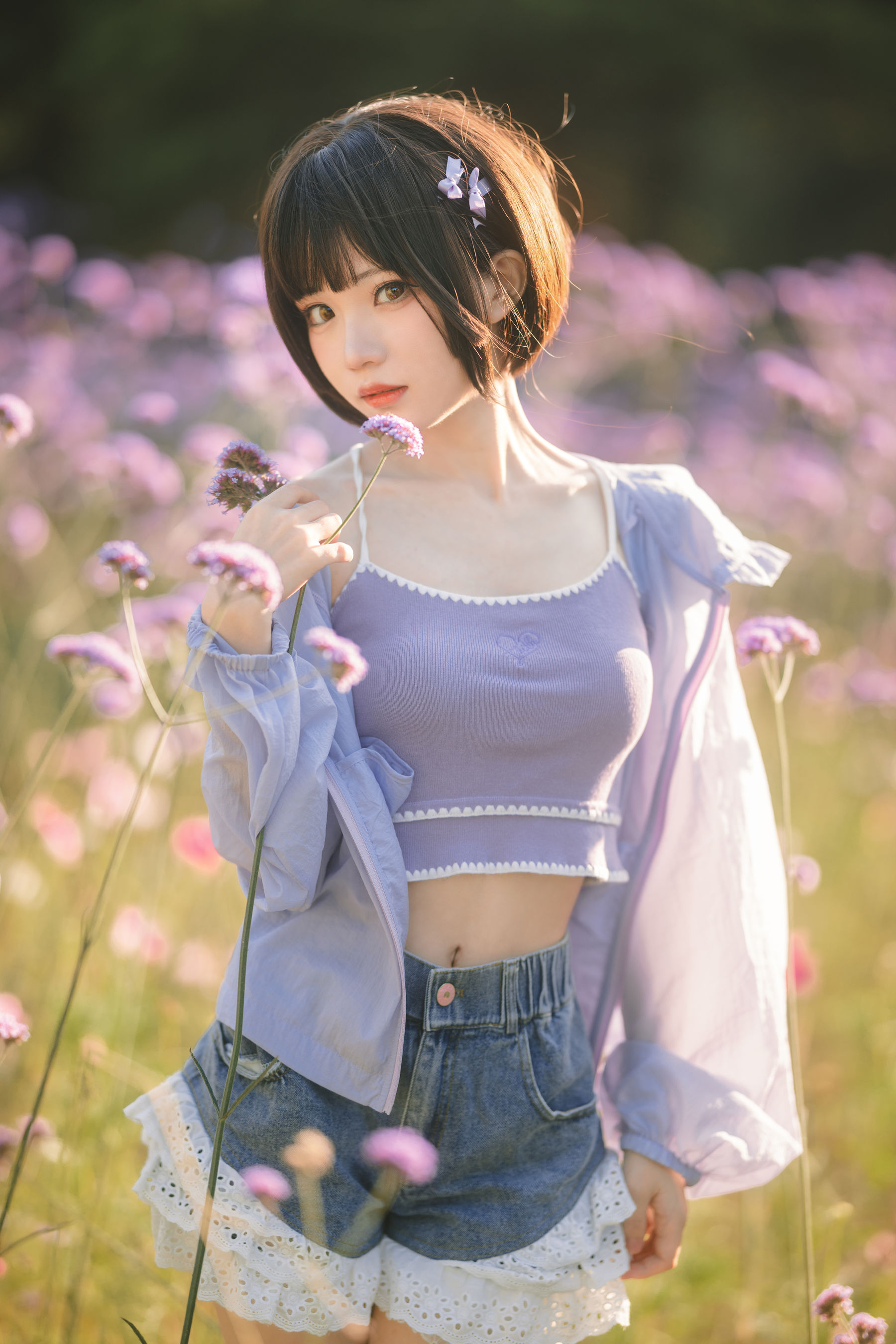 图片[1] - 花柒Hana - 马鞭草 [14P] - 机器猫次元 - 机器猫次元