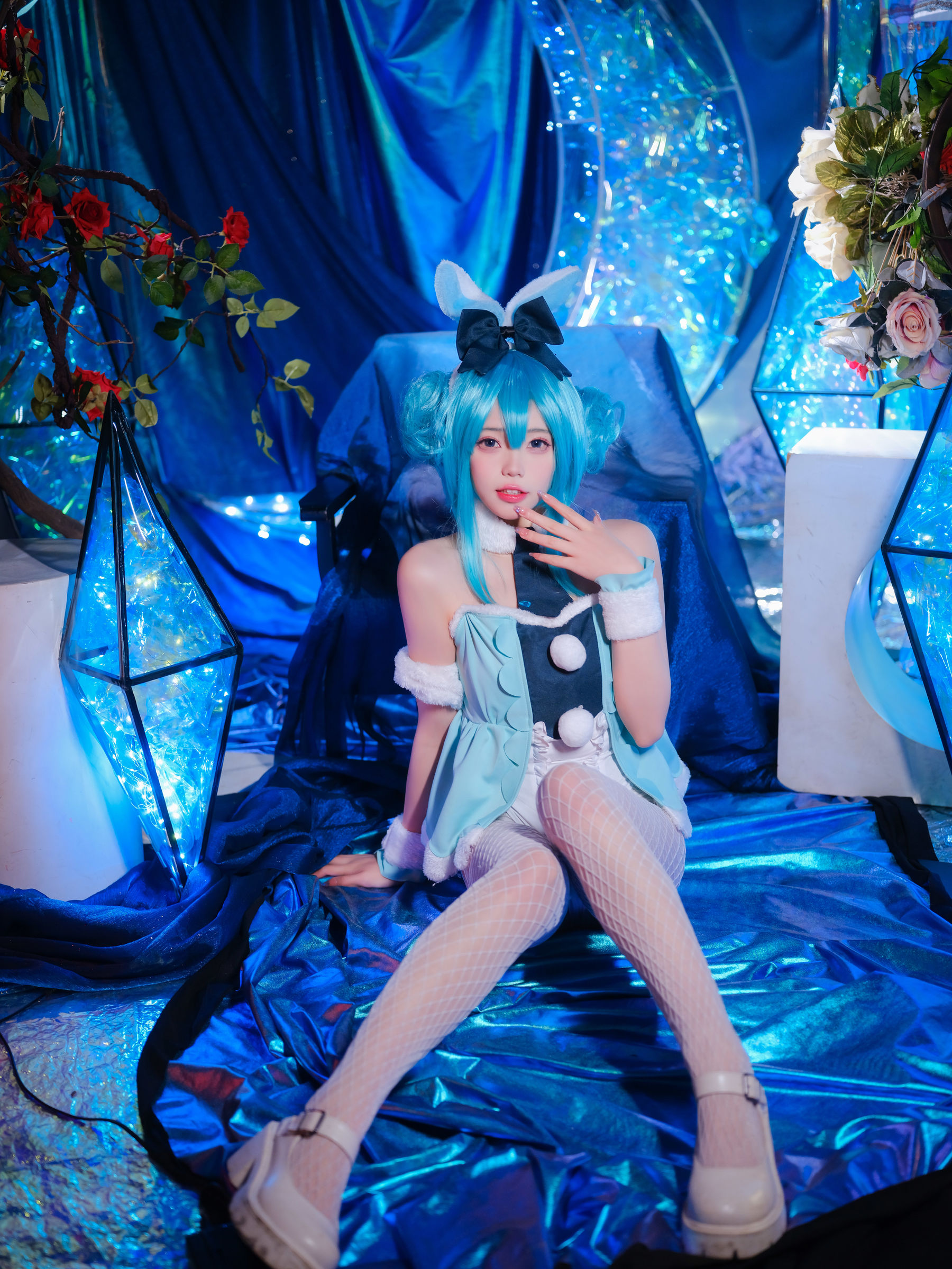 图片[2] - 咬一口兔娘 - MIKU初音未来兔女郎 [12P] - 机器猫次元 - 机器猫次元