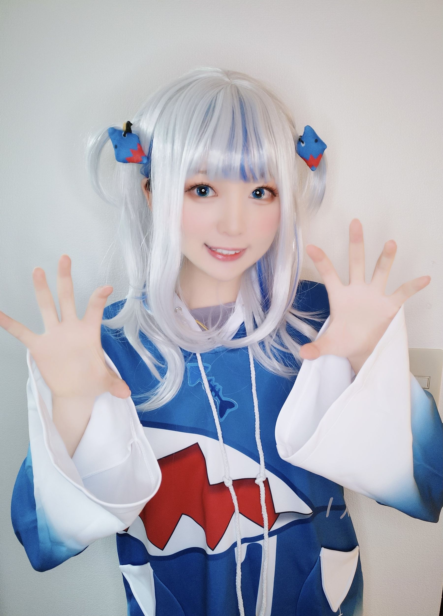 图片[1] - Yuki亭 - Gawer gura cosplay [14P] - 机器猫次元 - 机器猫次元