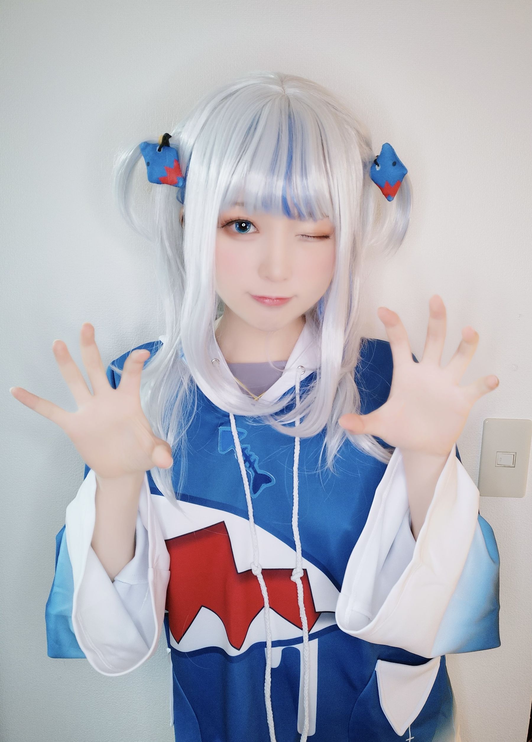 图片[2] - Yuki亭 - Gawer gura cosplay [14P] - 机器猫次元 - 机器猫次元