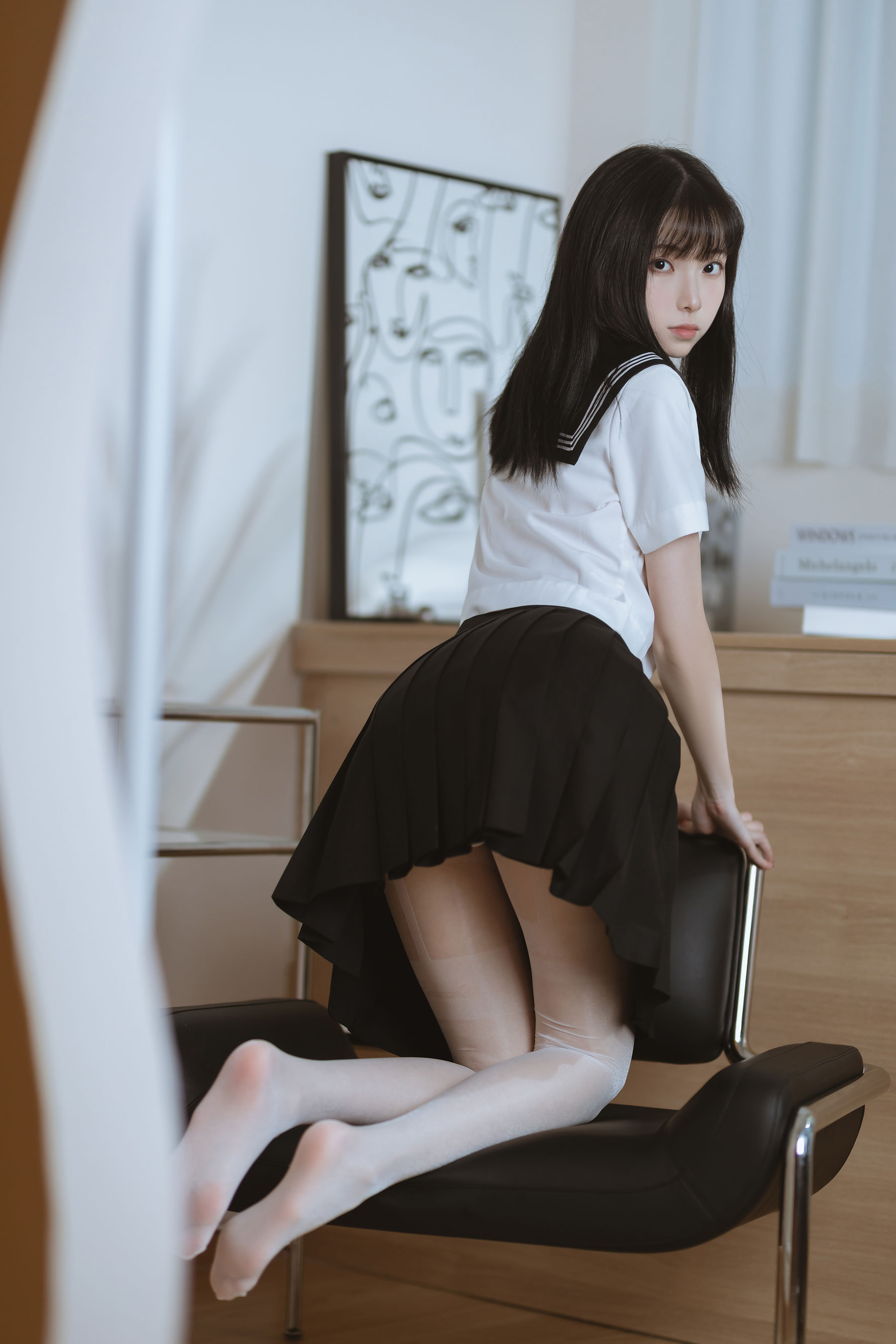 图片[7] - 许岚 - 白丝水手服 [39P] - 机器猫次元 - 机器猫次元