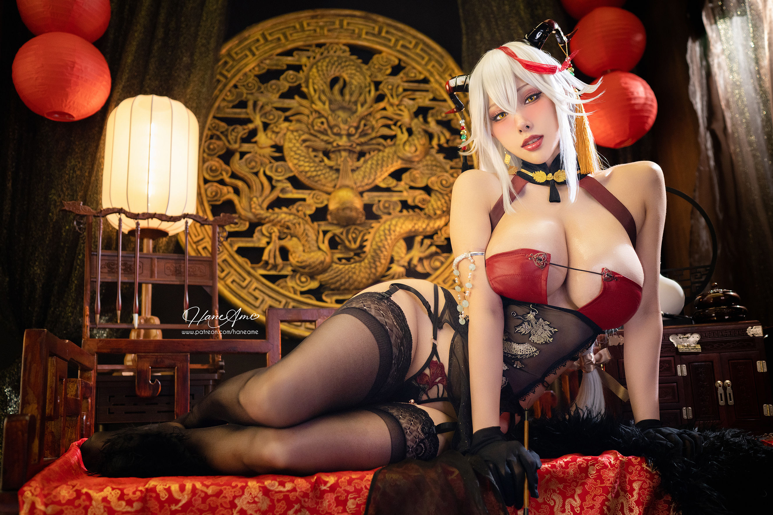 图片[7] - 雨波_HaneAme - AzurLane Agir Chipao 埃吉爾旗袍 [43P] - 机器猫次元 - 机器猫次元