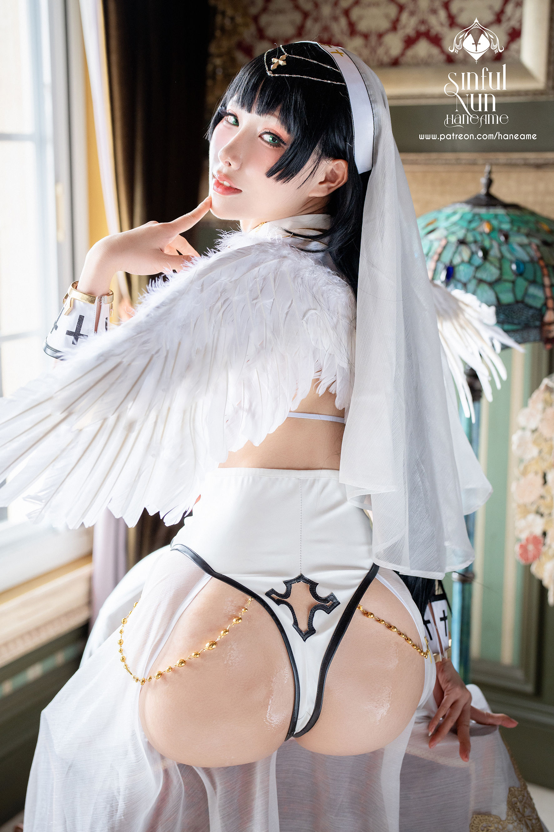 图片[5] - 雨波_HaneAme - 罪恶修女 Angel [35P] - 机器猫次元 - 机器猫次元
