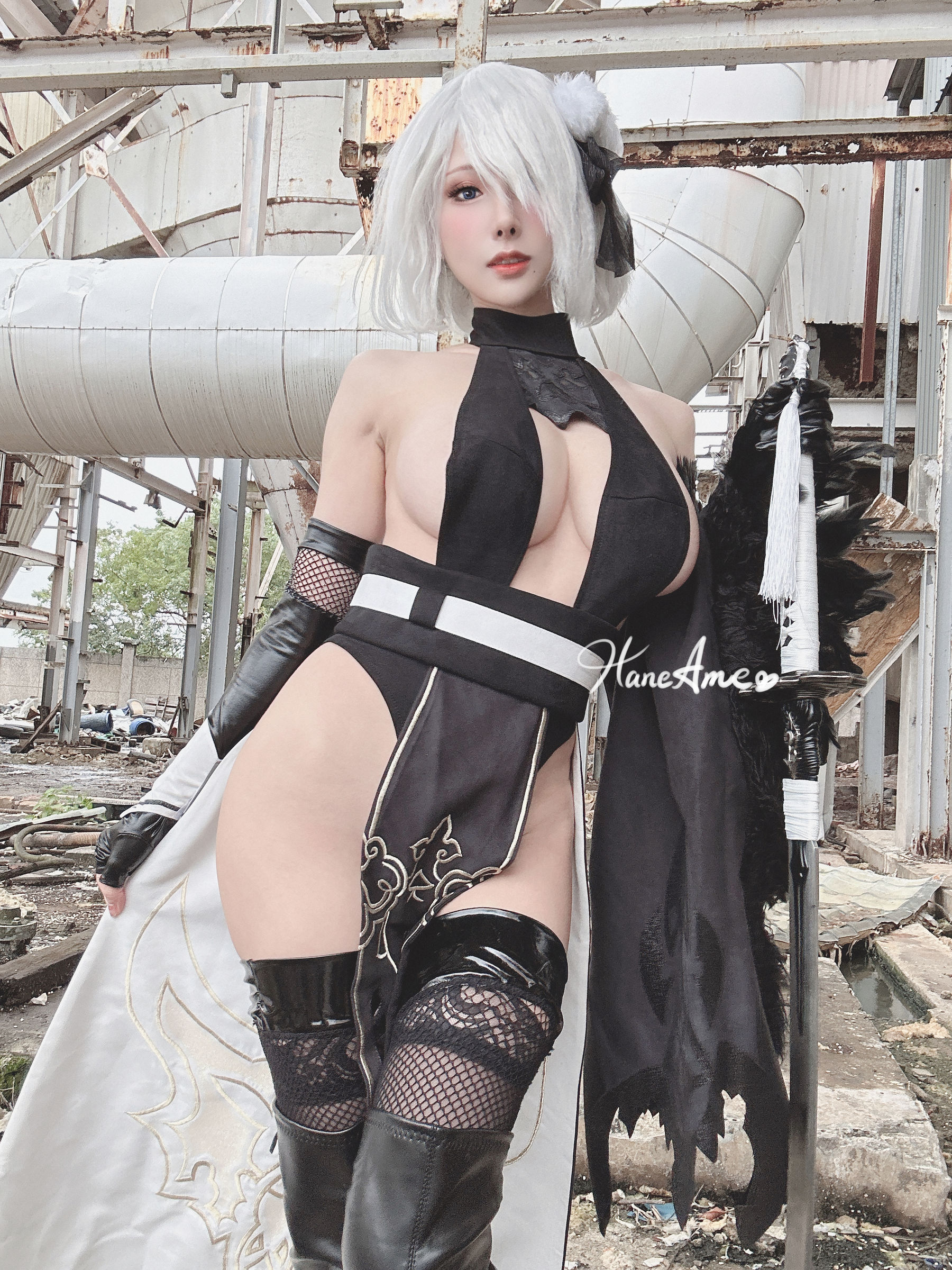 图片[8] - 雨波_HaneAme - Nier 2BSelfie [45P] - 机器猫次元 - 机器猫次元