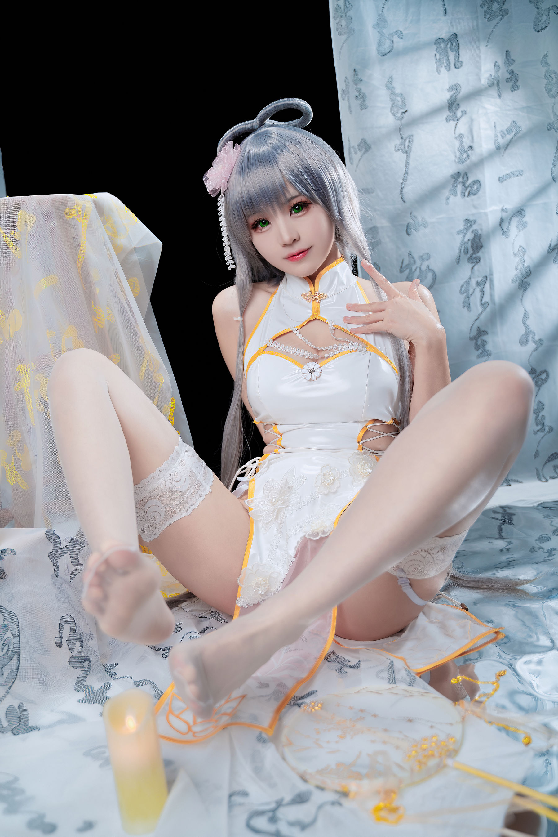图片[1] - miko酱ww - 洛天依旗袍 [30P] - 机器猫次元 - 机器猫次元