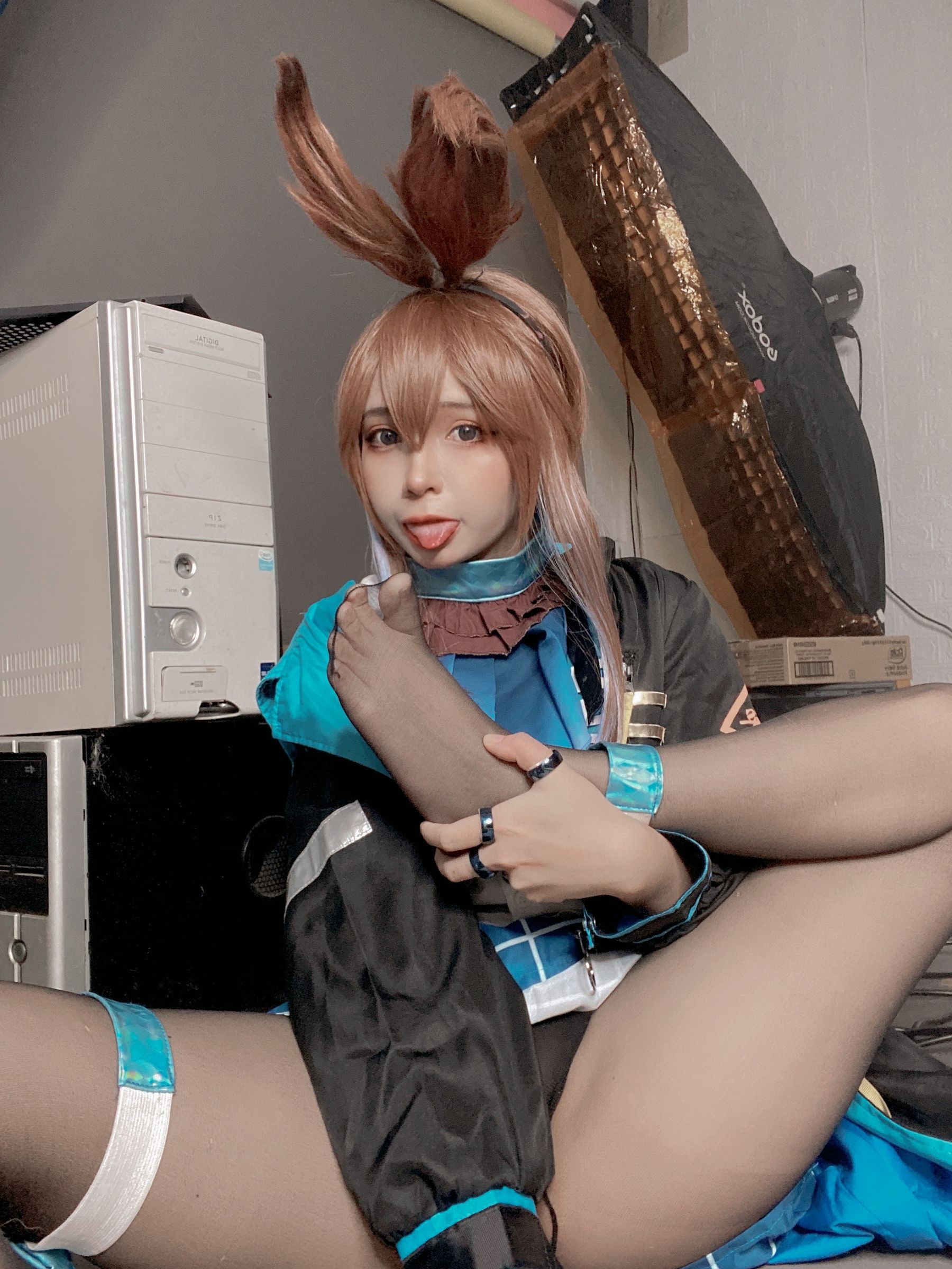 图片[1] - Umeko J - Amiya (Arknights) [56P] - 机器猫次元 - 机器猫次元