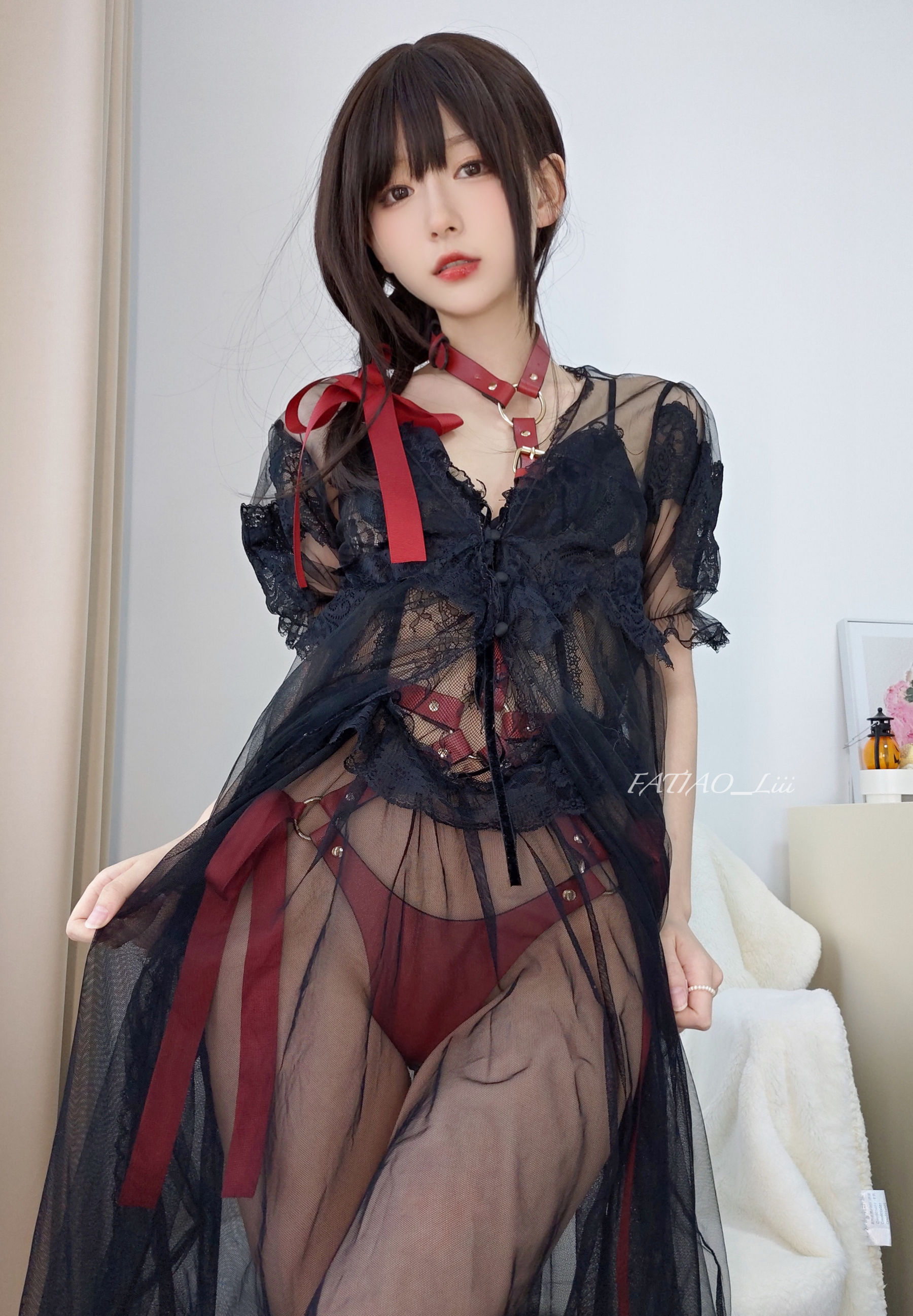 图片[3] - 迷之呆梨(发条少女)[fantia] 20230326 黑红 [16P] - 机器猫次元 - 机器猫次元
