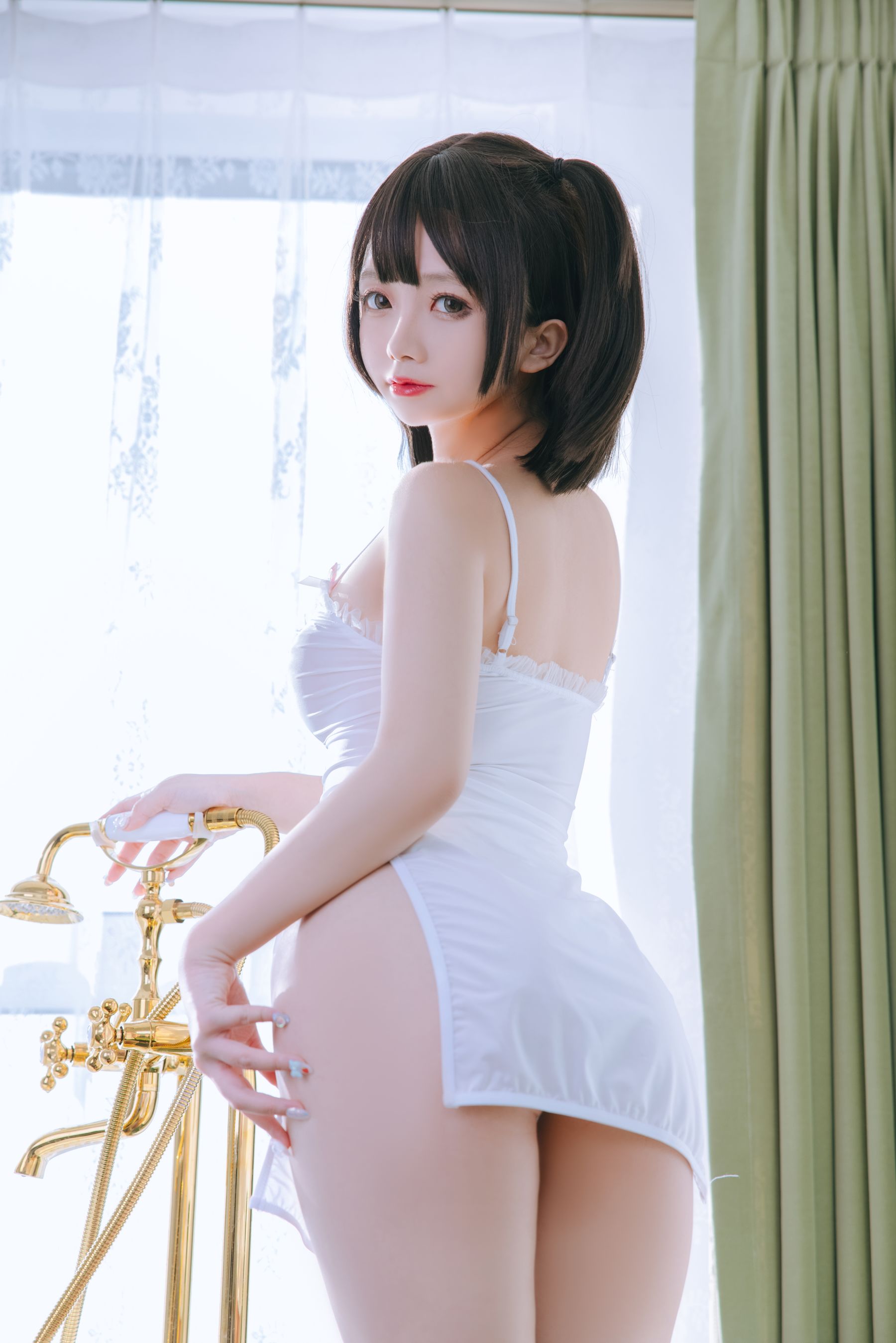 图片[6] - 日奈娇 - 湿身小白裙 [91P] - 机器猫次元 - 机器猫次元