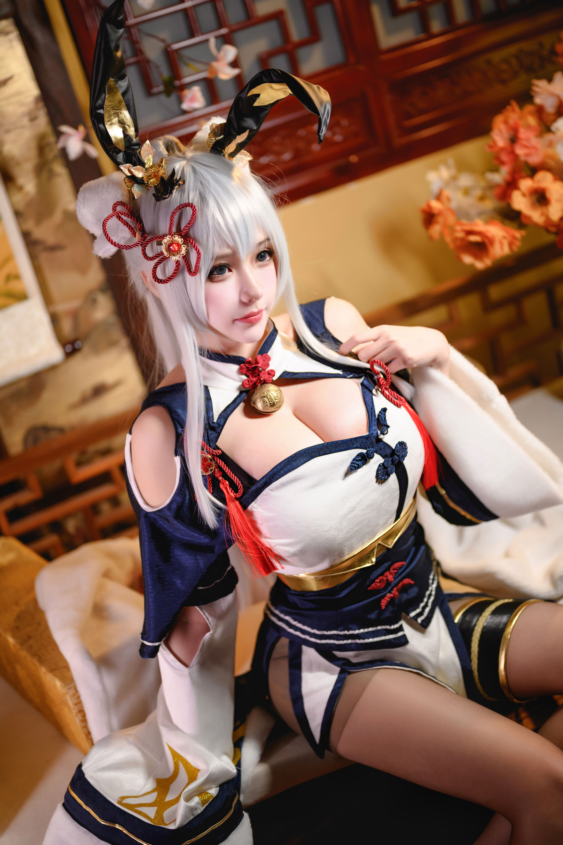 图片[4] - 凛子酱 - 旗袍兔兔 [21P] - 机器猫次元 - 机器猫次元