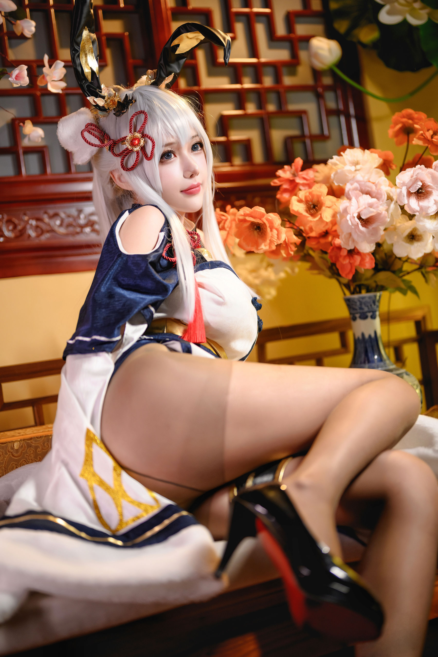 图片[8] - 凛子酱 - 旗袍兔兔 [21P] - 机器猫次元 - 机器猫次元