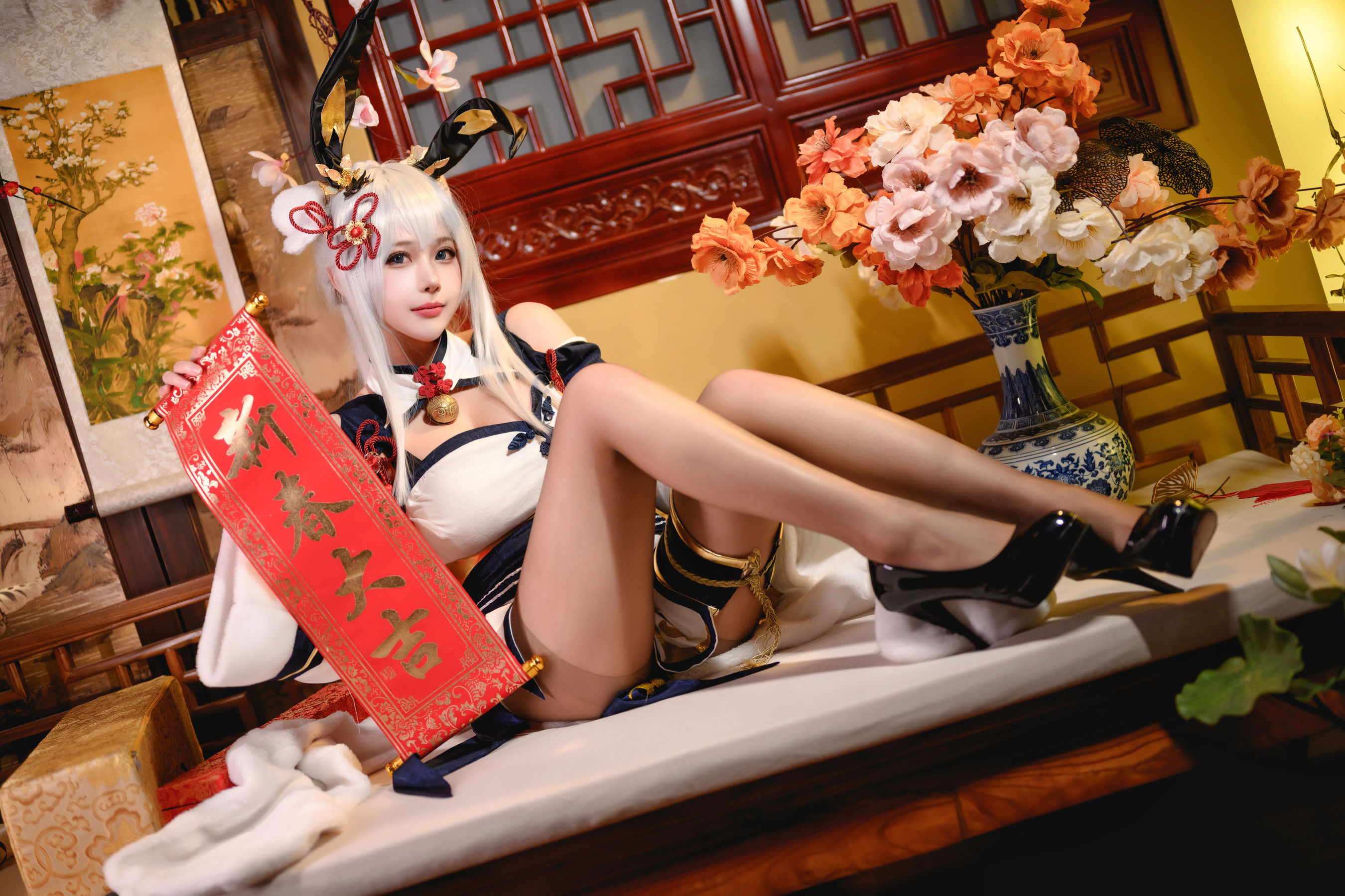 图片[3] - 凛子酱 - 旗袍兔兔 [21P] - 机器猫次元 - 机器猫次元