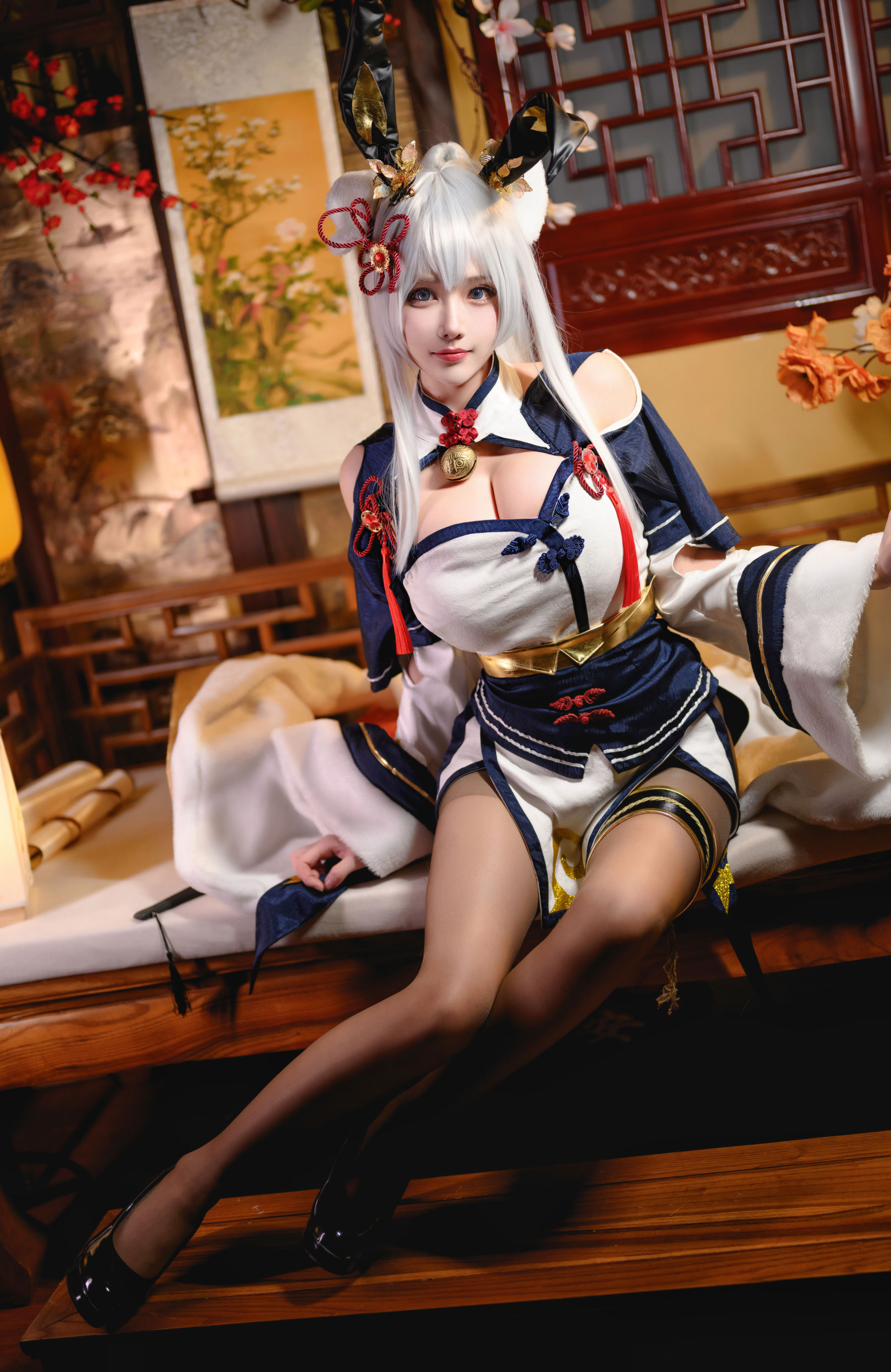 图片[5] - 凛子酱 - 旗袍兔兔 [21P] - 机器猫次元 - 机器猫次元