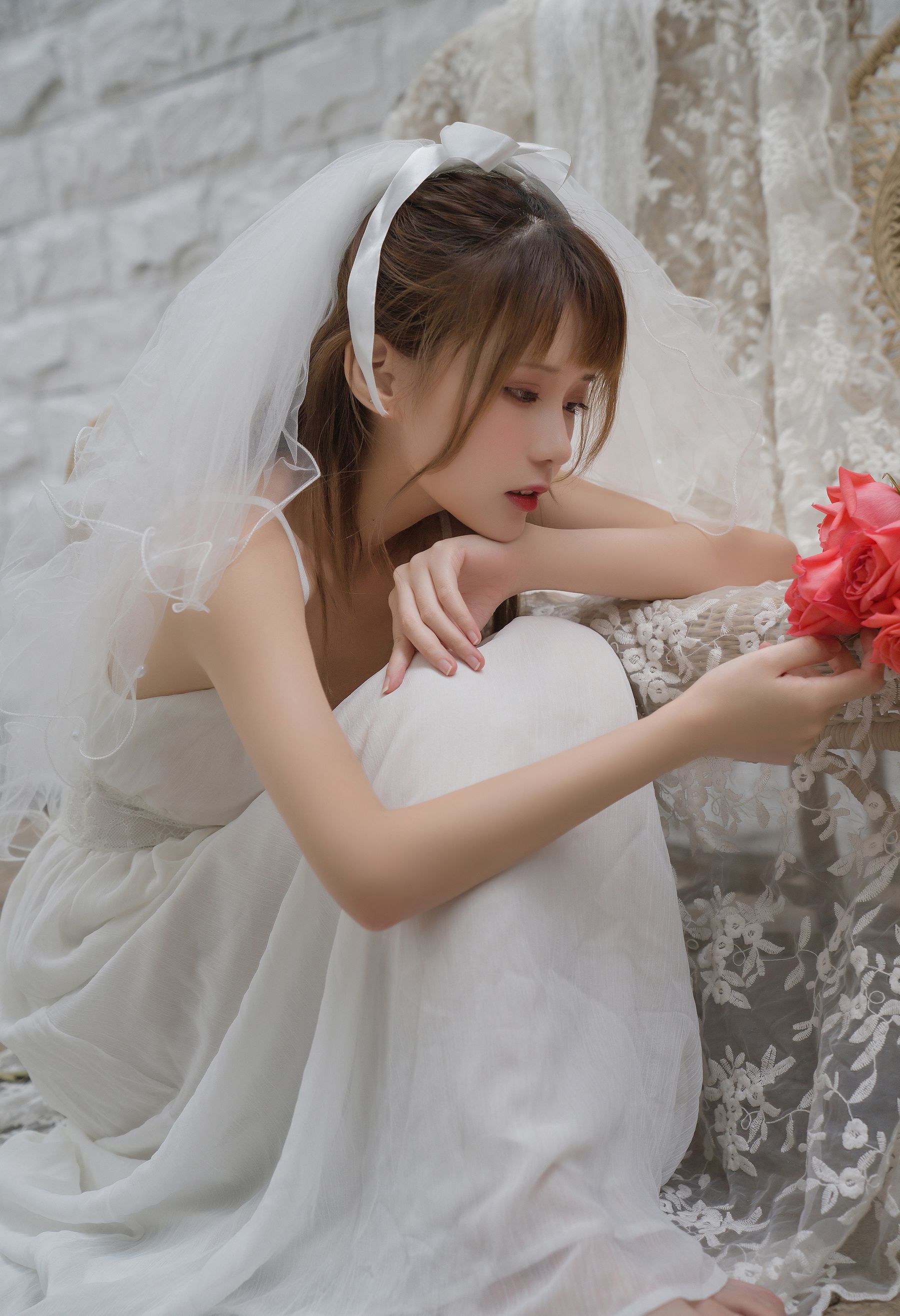 图片[1] - 凛子酱 - 婚纱 [9P] - 机器猫次元 - 机器猫次元