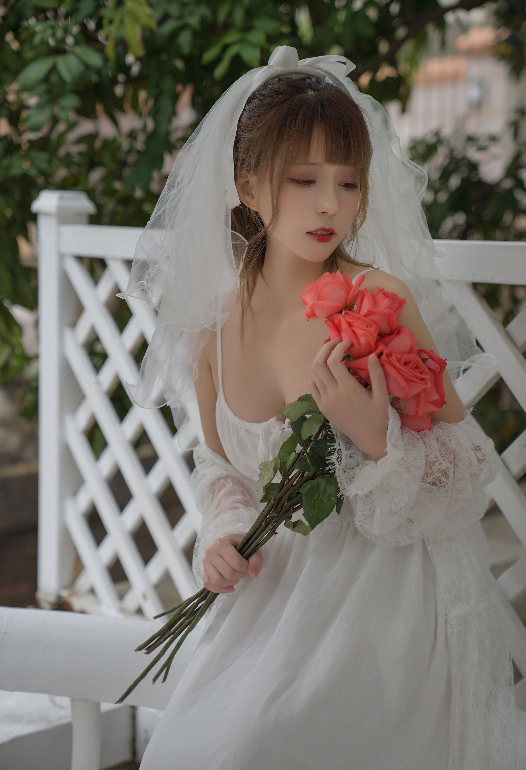 图片[4] - 凛子酱 - 婚纱 [9P] - 机器猫次元 - 机器猫次元