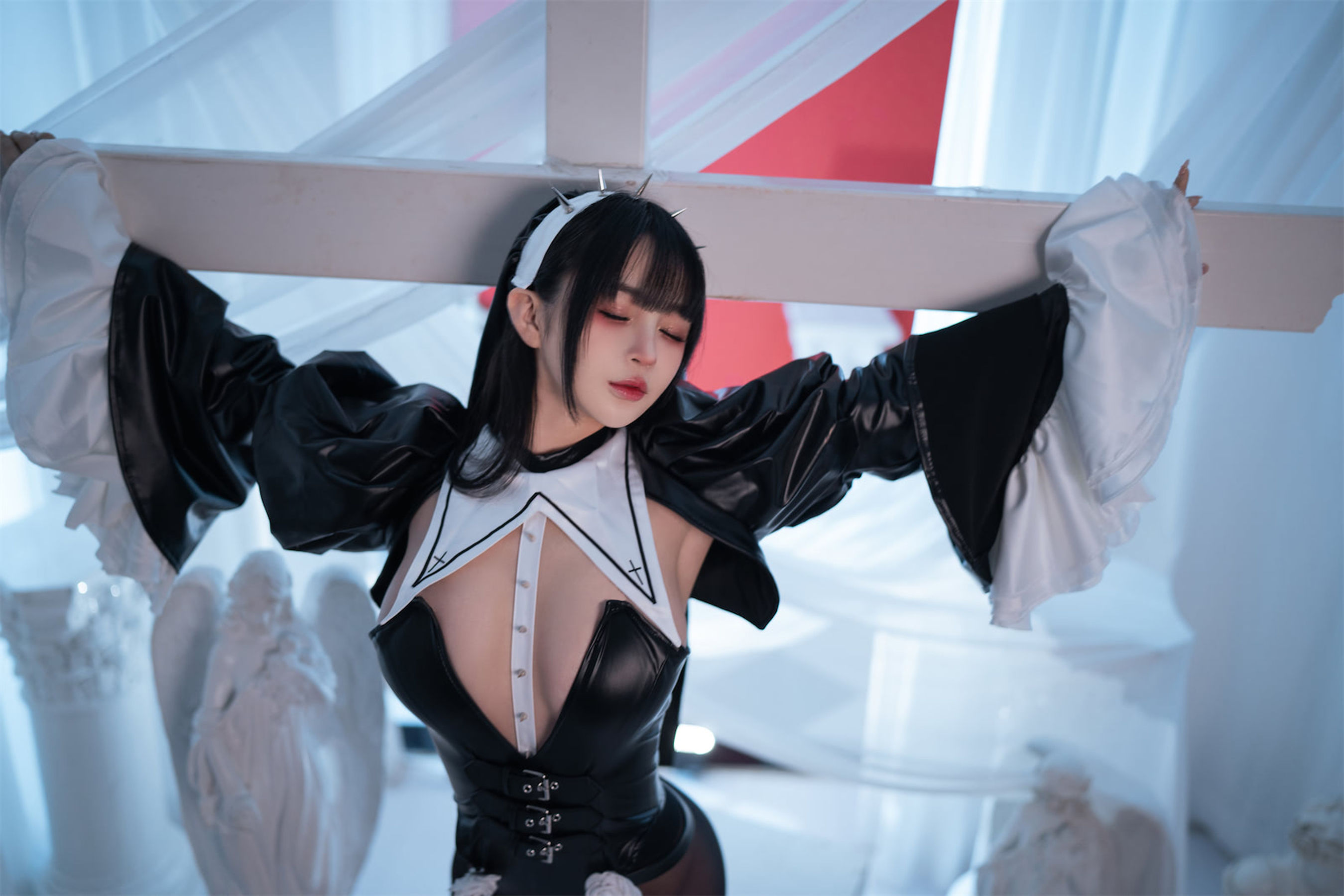 图片[6] - 桜井宁宁 - 皮衣修女 [60P] - 机器猫次元 - 机器猫次元