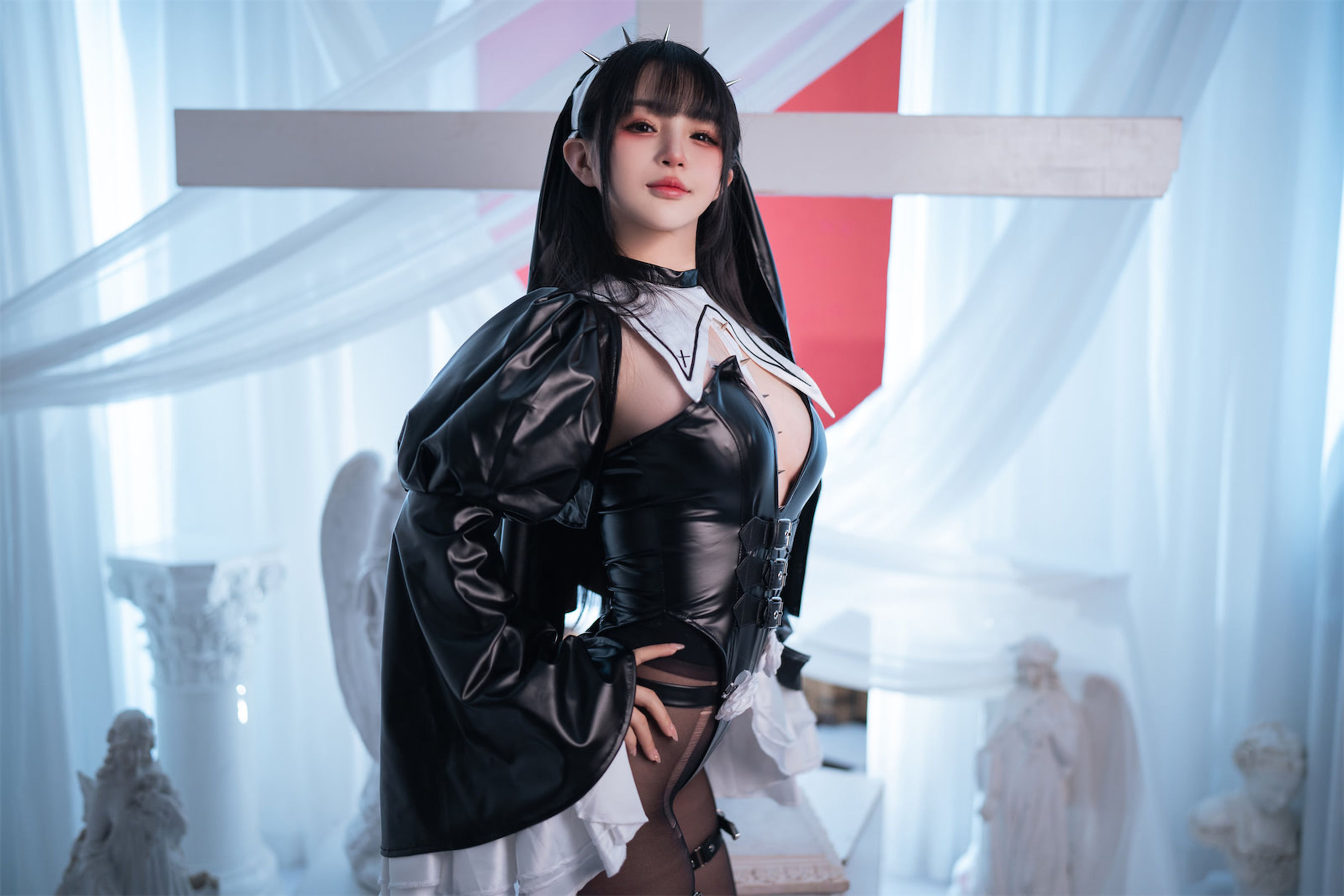 图片[7] - 桜井宁宁 - 皮衣修女 [60P] - 机器猫次元 - 机器猫次元