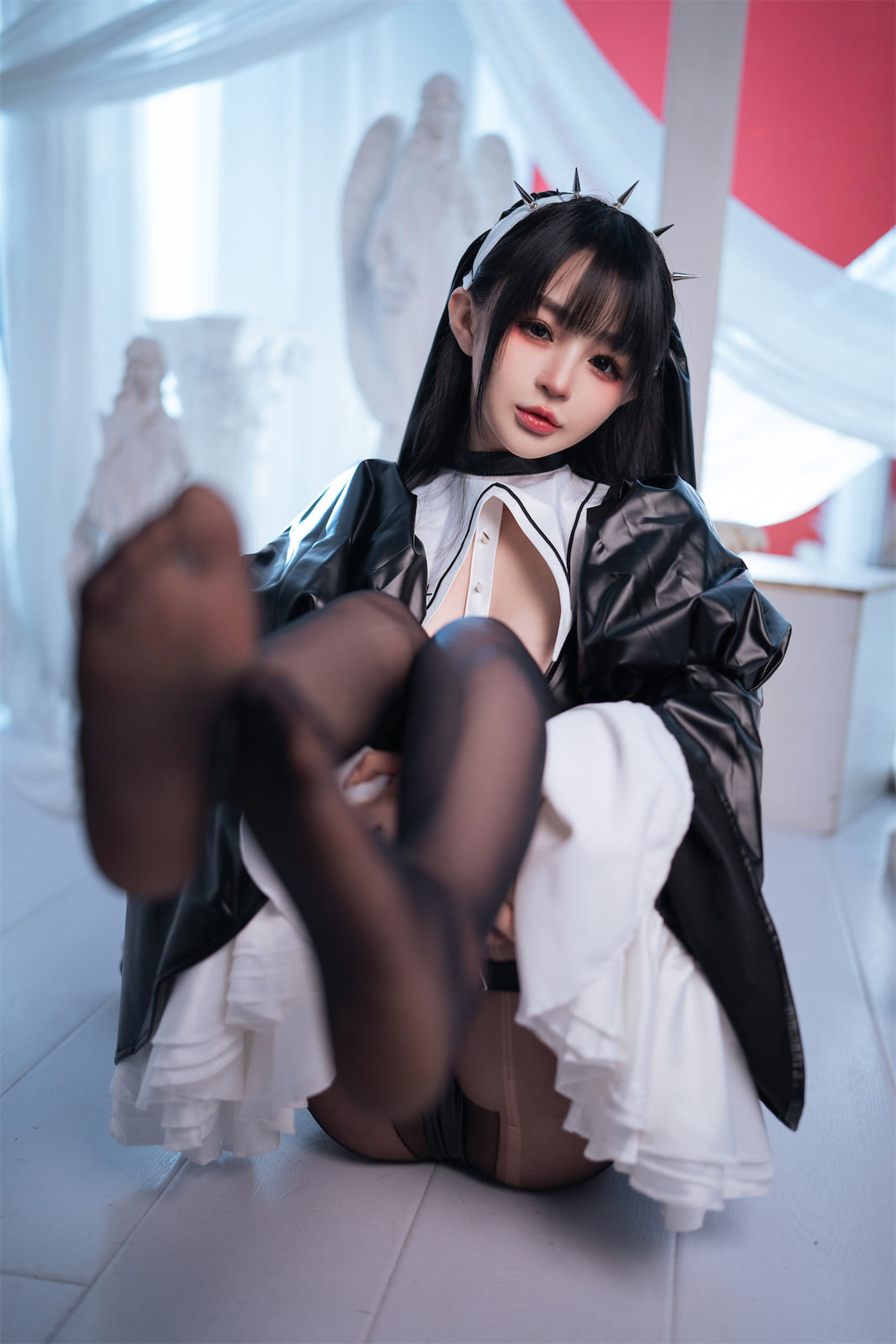 图片[3] - 桜井宁宁 - 皮衣修女 [60P] - 机器猫次元 - 机器猫次元