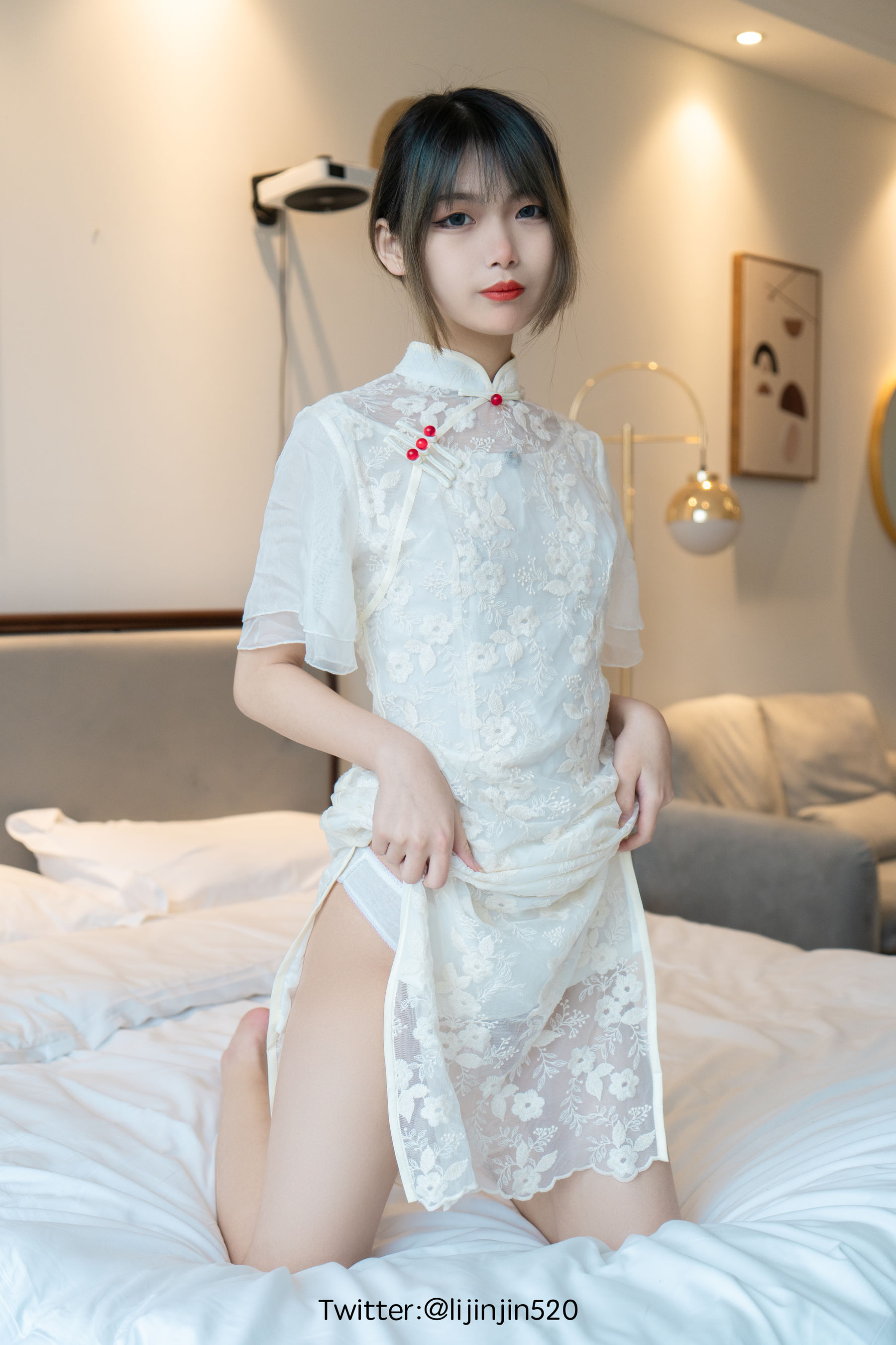 图片[8] - 梨瑾瑾 - 改良旗袍 [20P] - 机器猫次元 - 机器猫次元