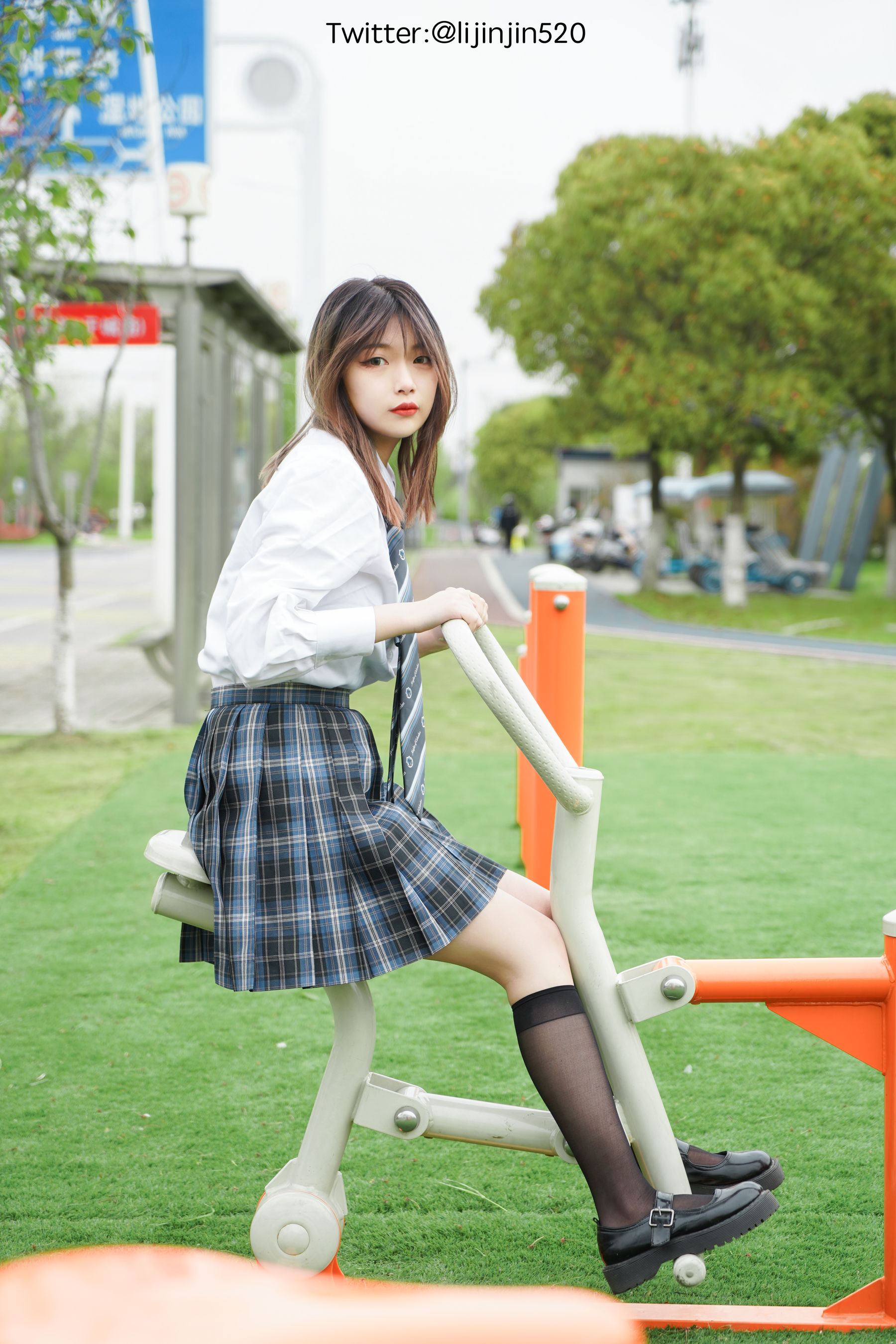 图片[8] - 梨瑾瑾 - 户外JK2 [47P] - 机器猫次元 - 机器猫次元