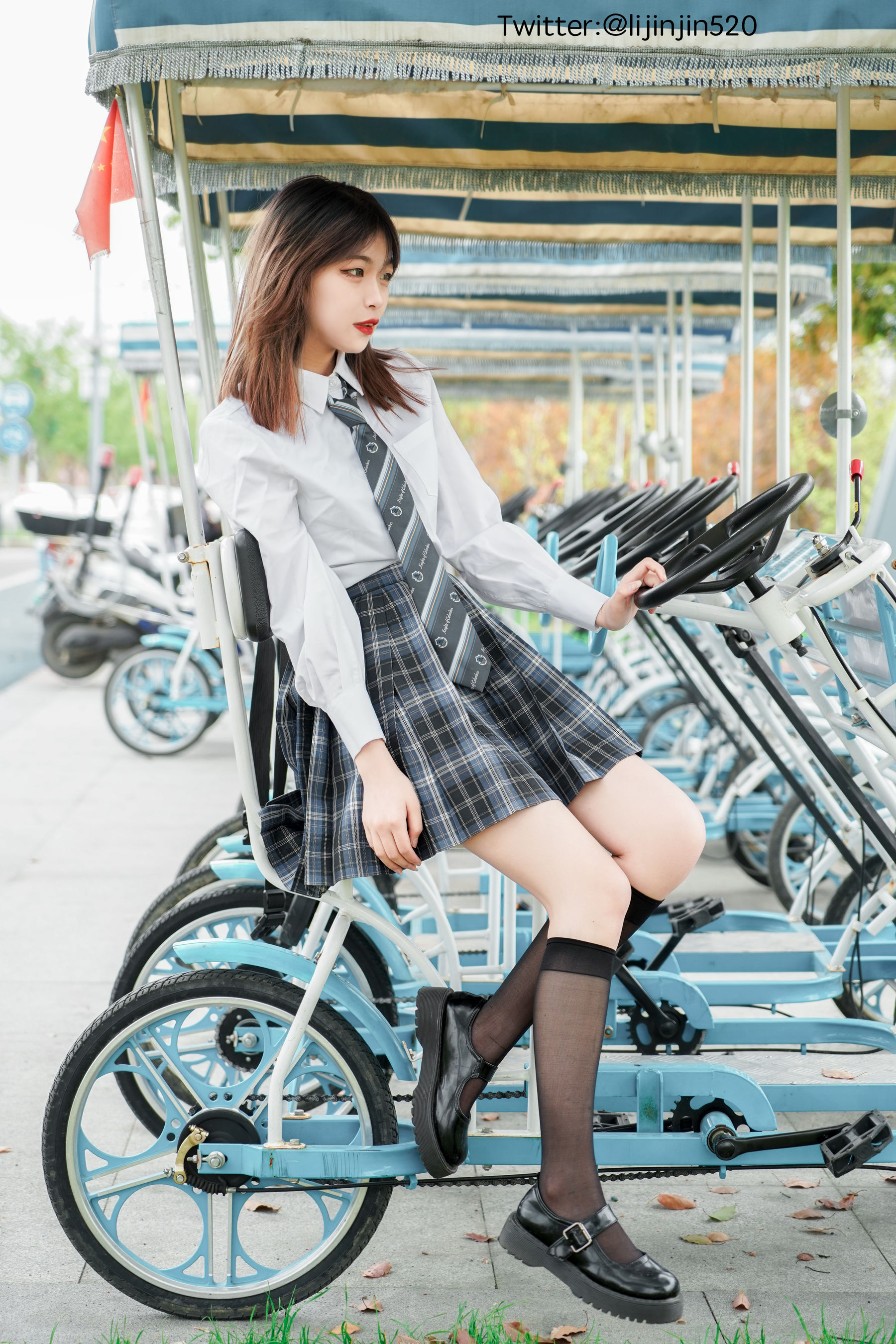 图片[5] - 梨瑾瑾 - 户外JK2 [47P] - 机器猫次元 - 机器猫次元