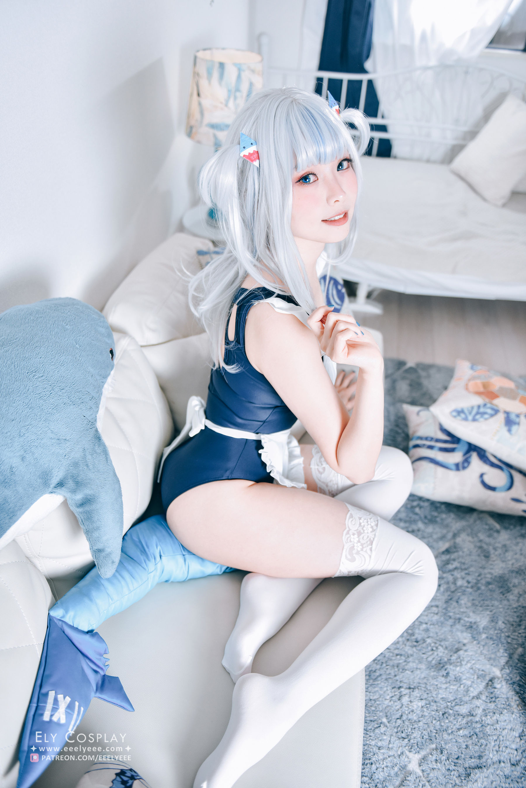 图片[4] - ElyEE子 - Gura Swimsuit [19P] - 机器猫次元 - 机器猫次元