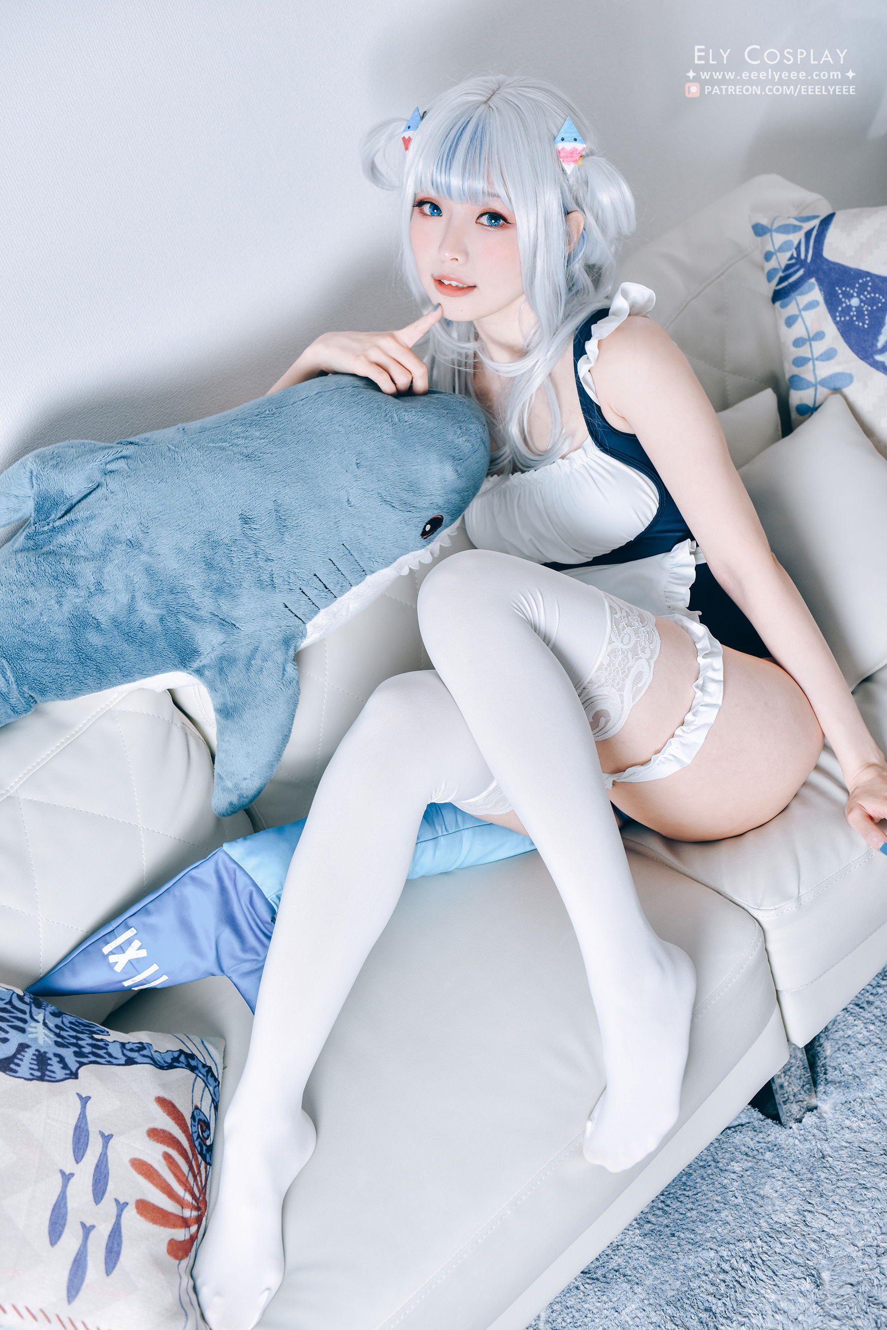 图片[2] - ElyEE子 - Gura Swimsuit [19P] - 机器猫次元 - 机器猫次元