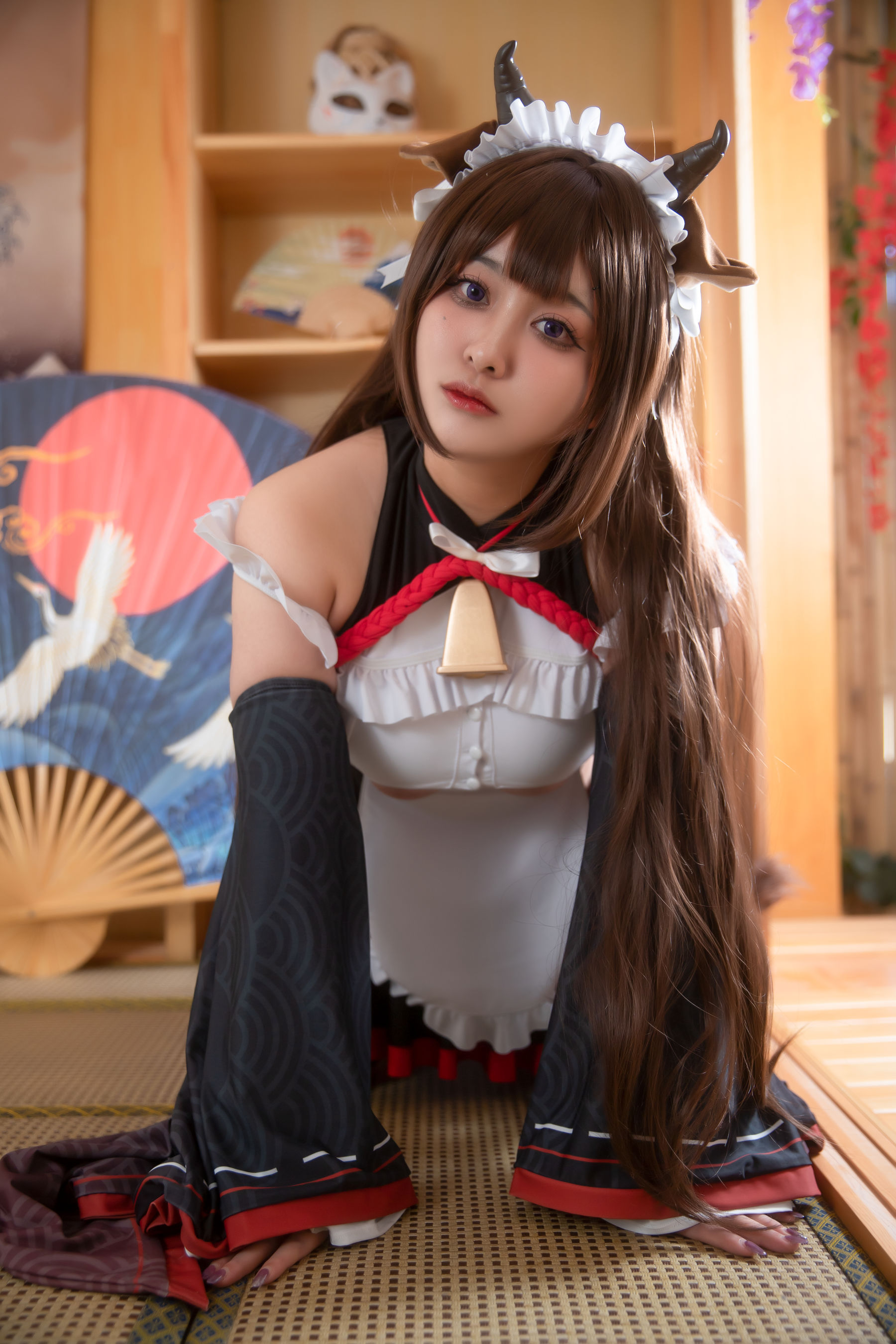 图片[5] - 洛璃LoLiSAMA - 樫野 迷糊女仆 [64P] - 机器猫次元 - 机器猫次元