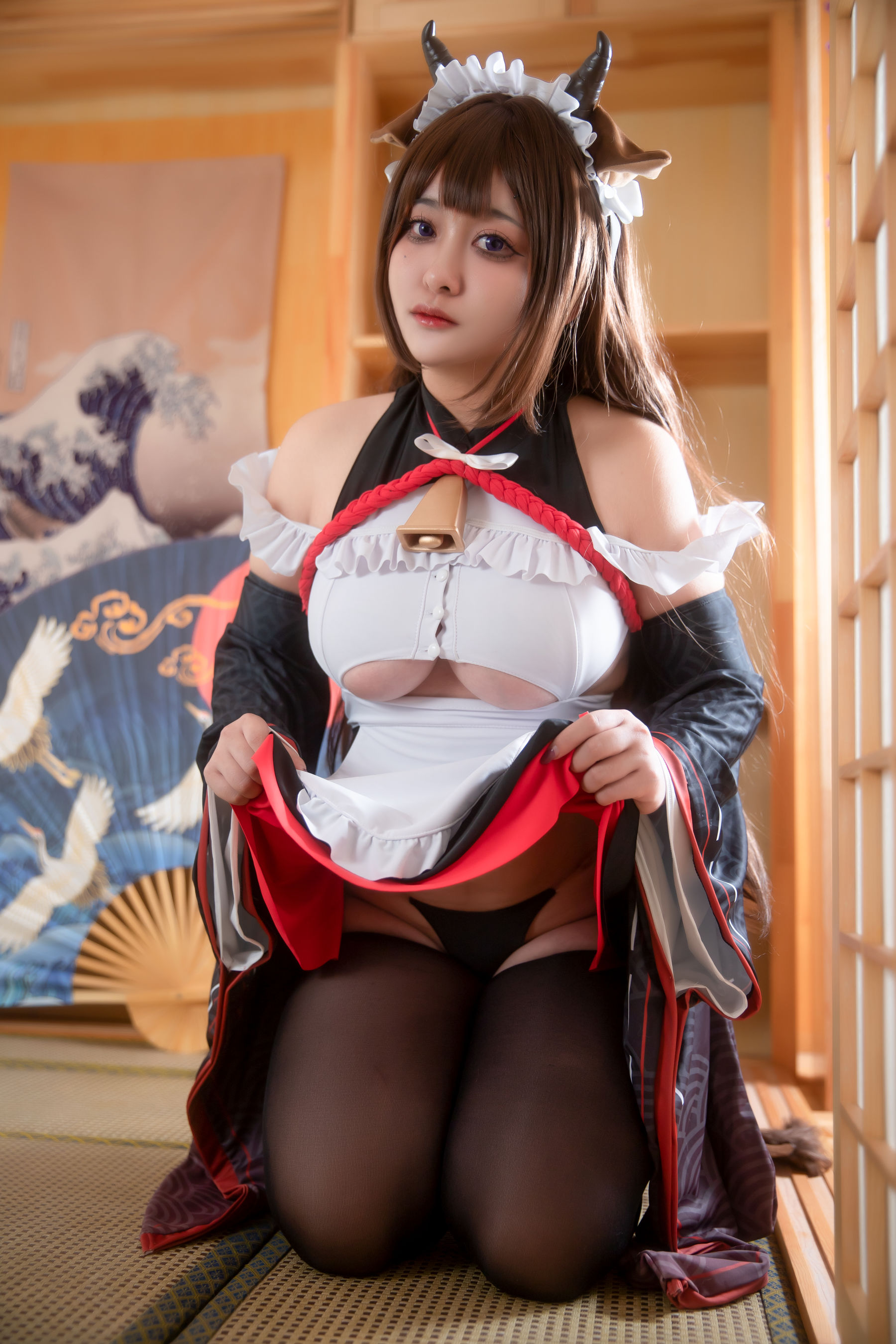 图片[3] - 洛璃LoLiSAMA - 樫野 迷糊女仆 [64P] - 机器猫次元 - 机器猫次元
