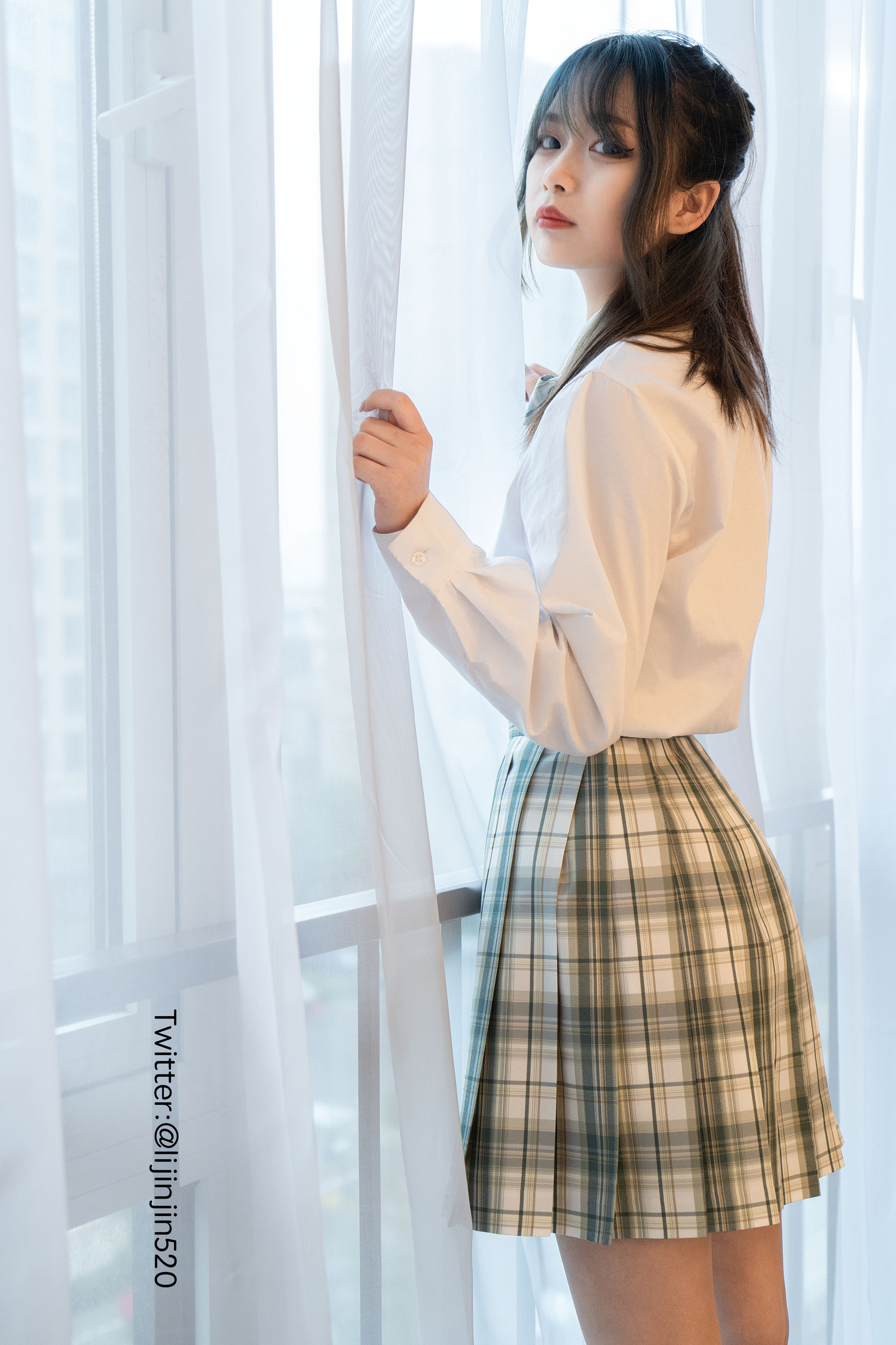图片[8] - 梨瑾瑾 - 室内JK [25P] - 机器猫次元 - 机器猫次元