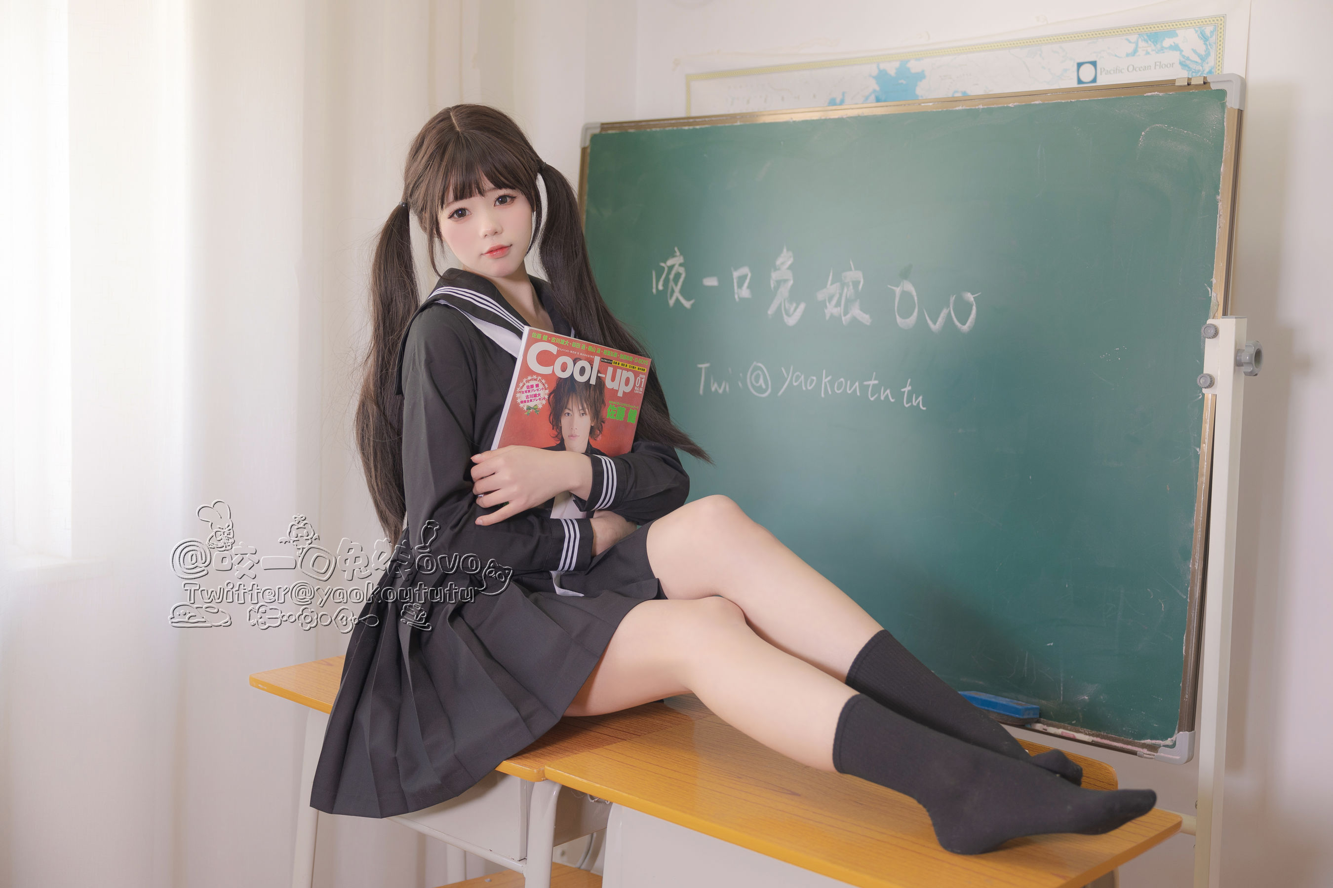 图片[3] - 咬一口兔娘 - 放课后 [54P] - 机器猫次元 - 机器猫次元