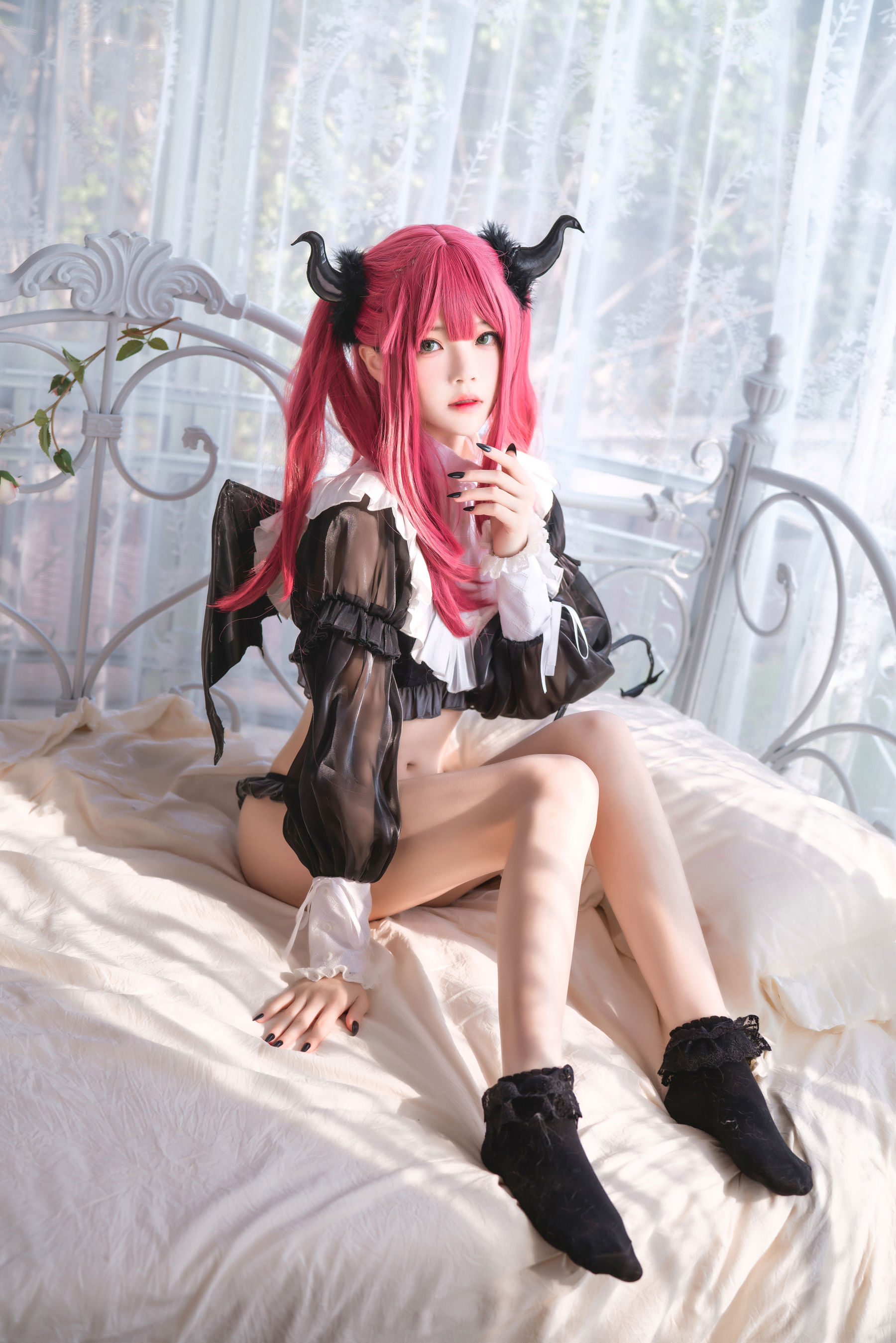 图片[1] - 桜桃喵 - 喜多川海梦 魅魔 [66P] - 机器猫次元 - 机器猫次元