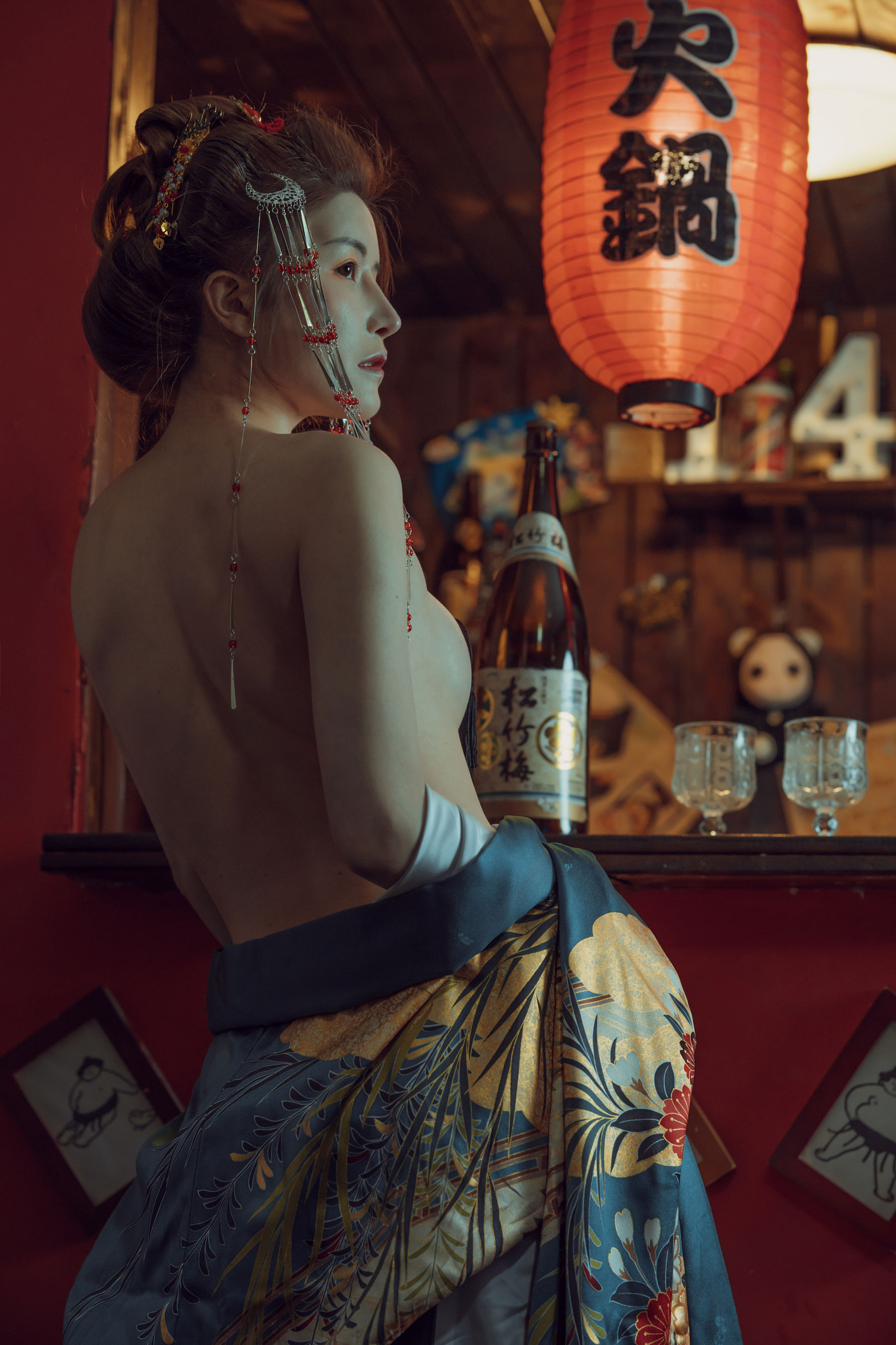 图片[4] - 鹿八岁 - 酒醉的和服少女 [40P] - 机器猫次元 - 机器猫次元
