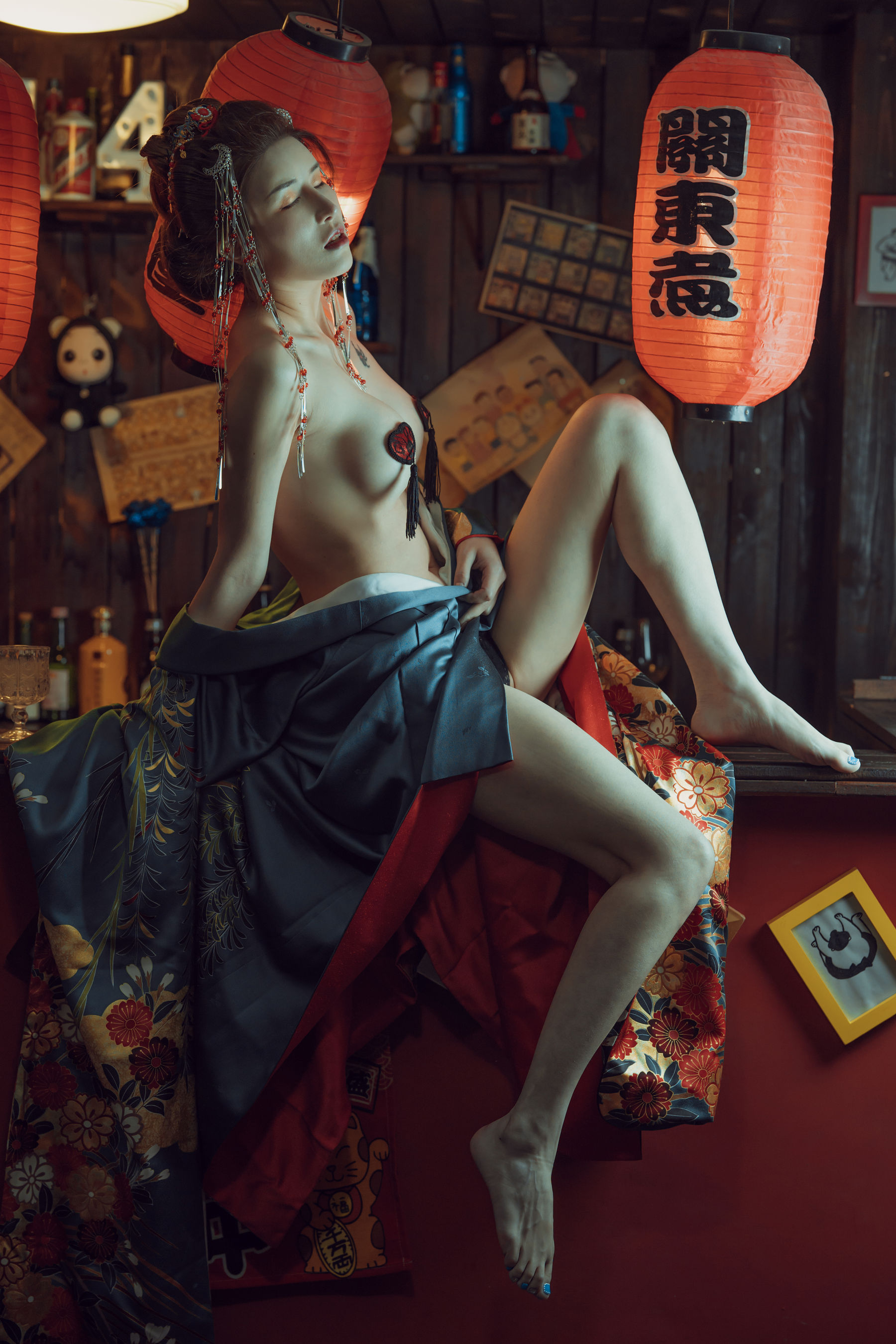 图片[5] - 鹿八岁 - 酒醉的和服少女 [40P] - 机器猫次元 - 机器猫次元